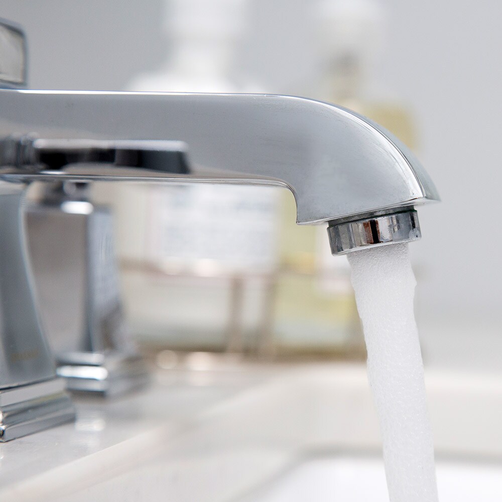 Rainier Square Chrome 8 in. Widespread Polished Bathroom Faucet