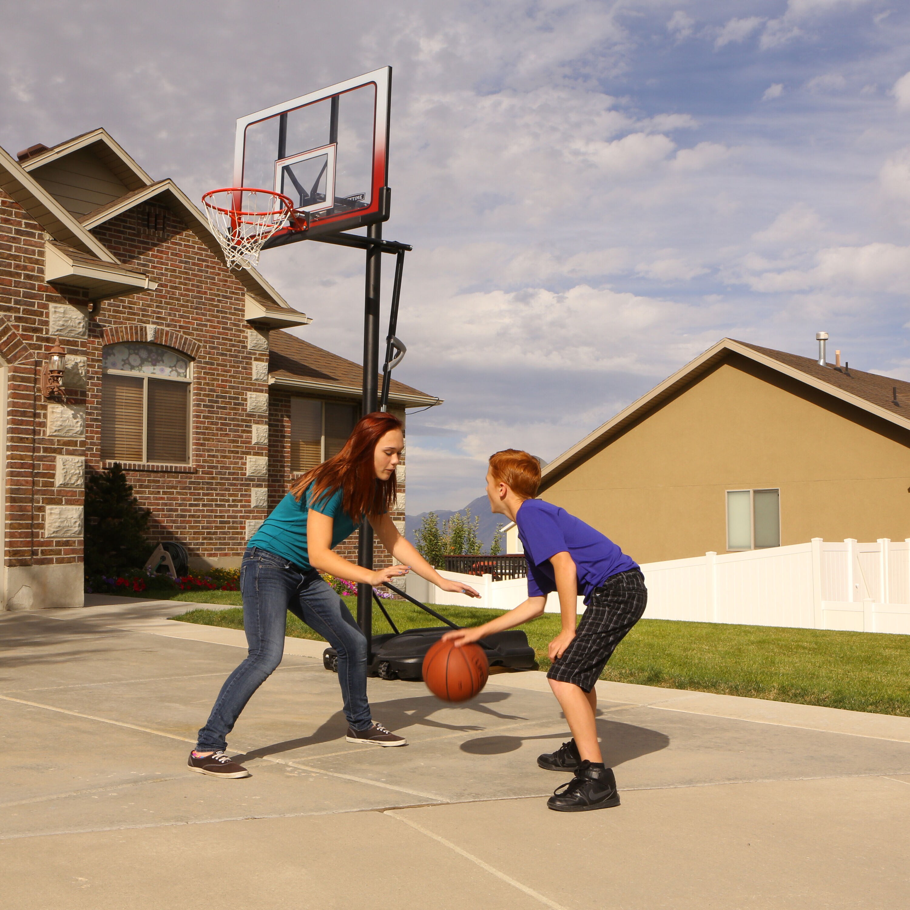 LIFETIME PRODUCTS 1558 Basketball-System - View #8
