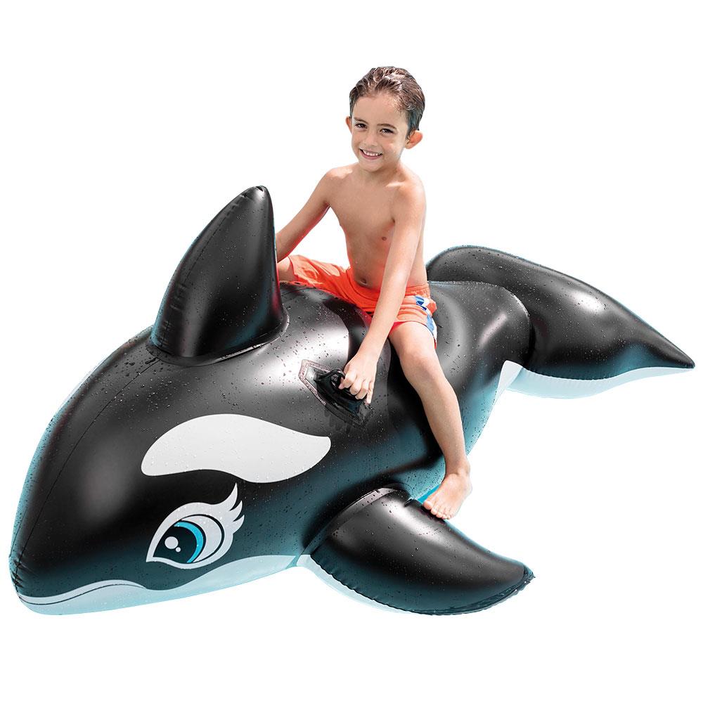 Intex 1-Seat Multi Inflatable Ride-on in the Pool Floats department at 