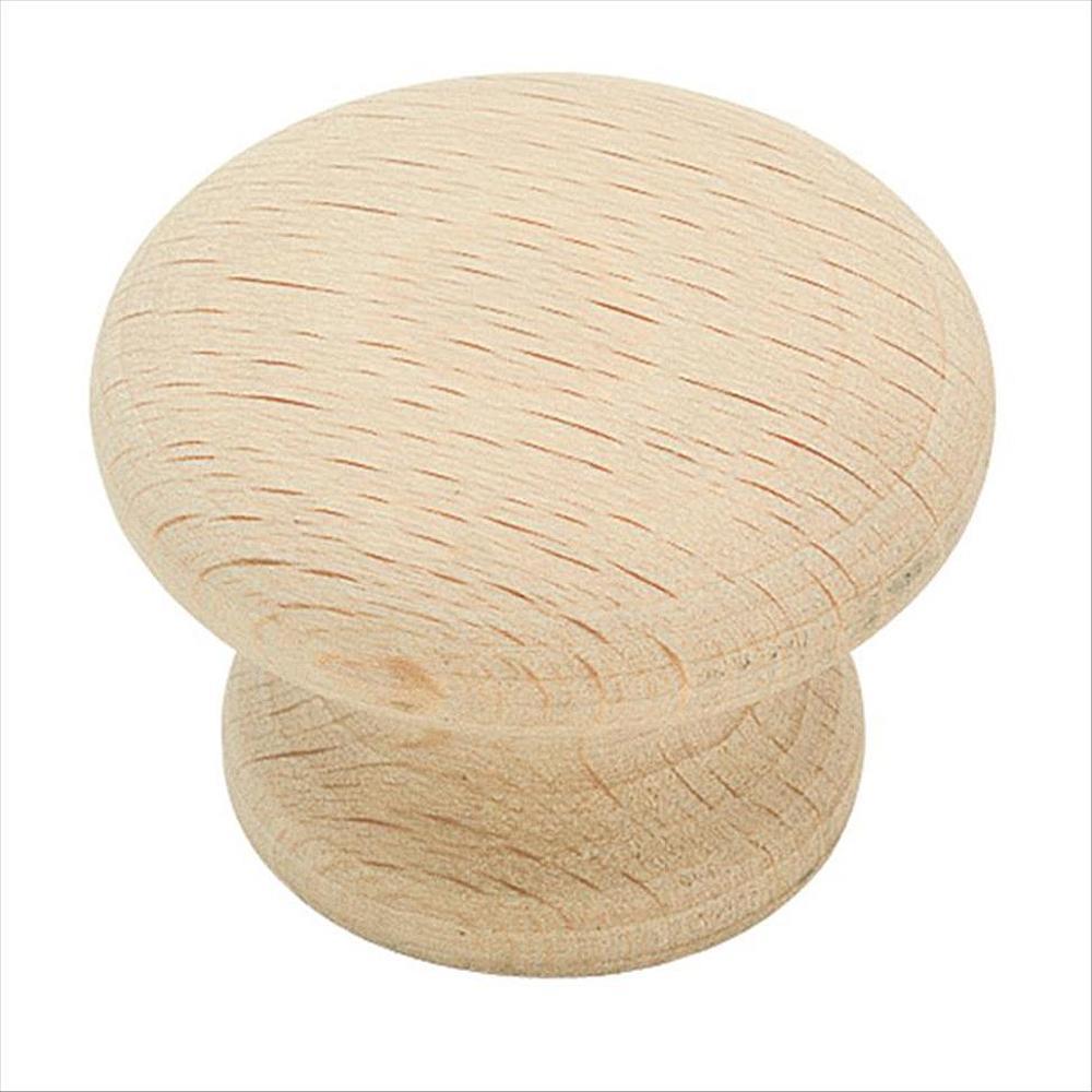 Amerock 933 Allison Natural Wood Round Cabinet Knob