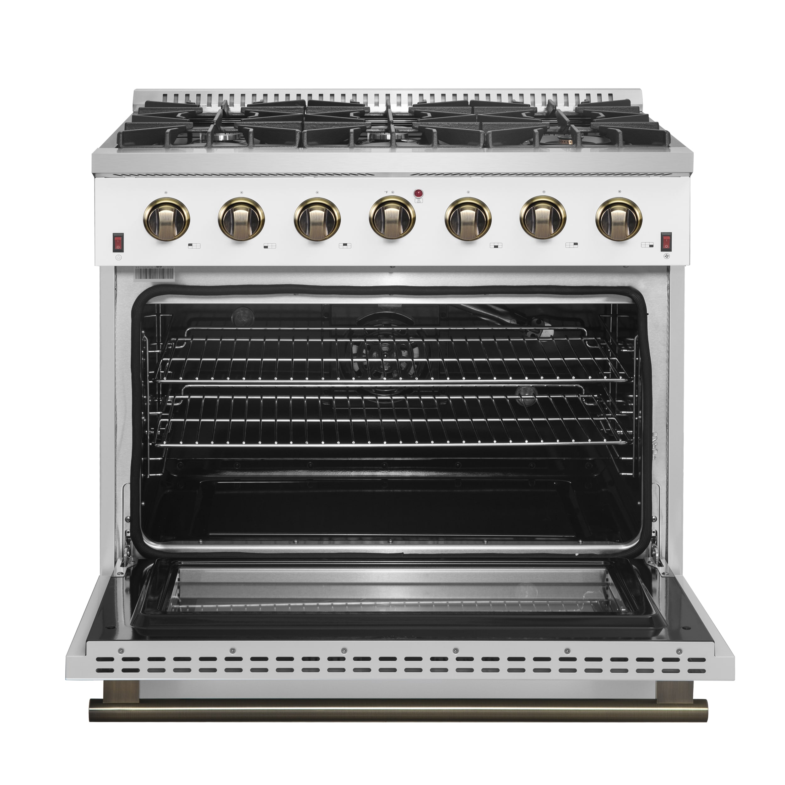FORNO FFSGS6244-36WHT Freestanding-Gas-Ranges - View #5