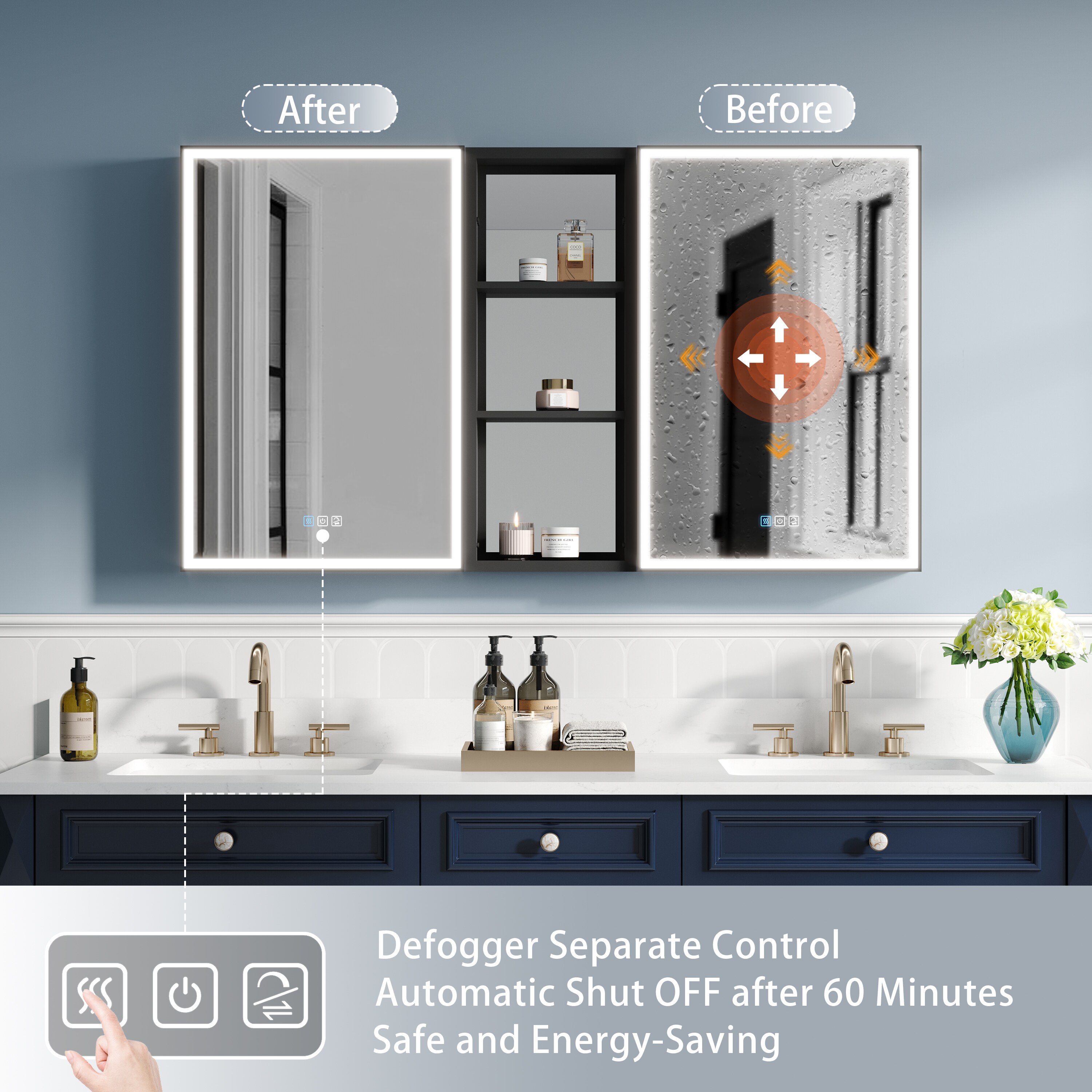 CALVON RC12-2030LR-MC Bathroom-Medicine-Cabinets - View #13