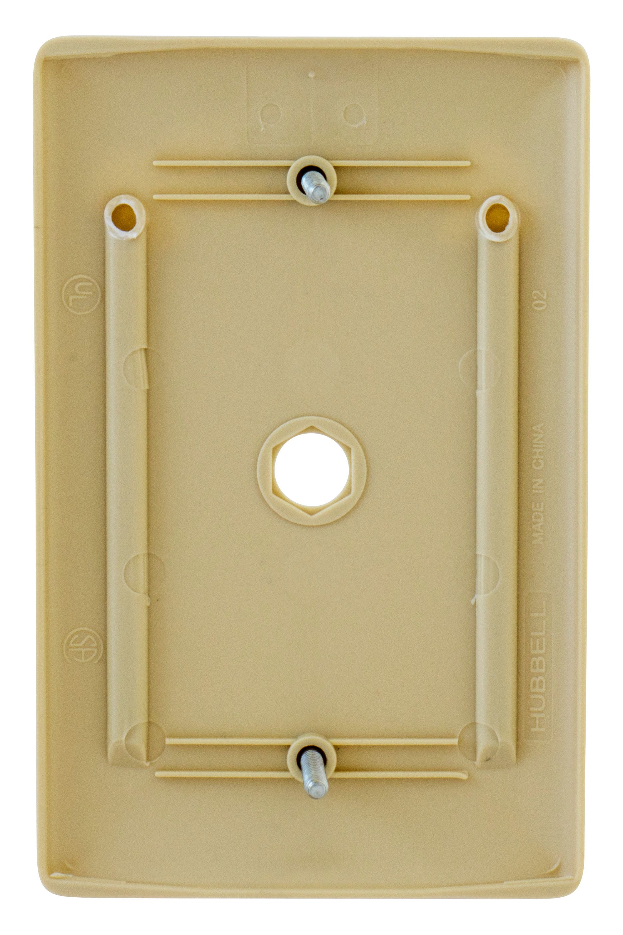 Hubbell NPJ11IZ Electrical-Wall-Plates - View #4