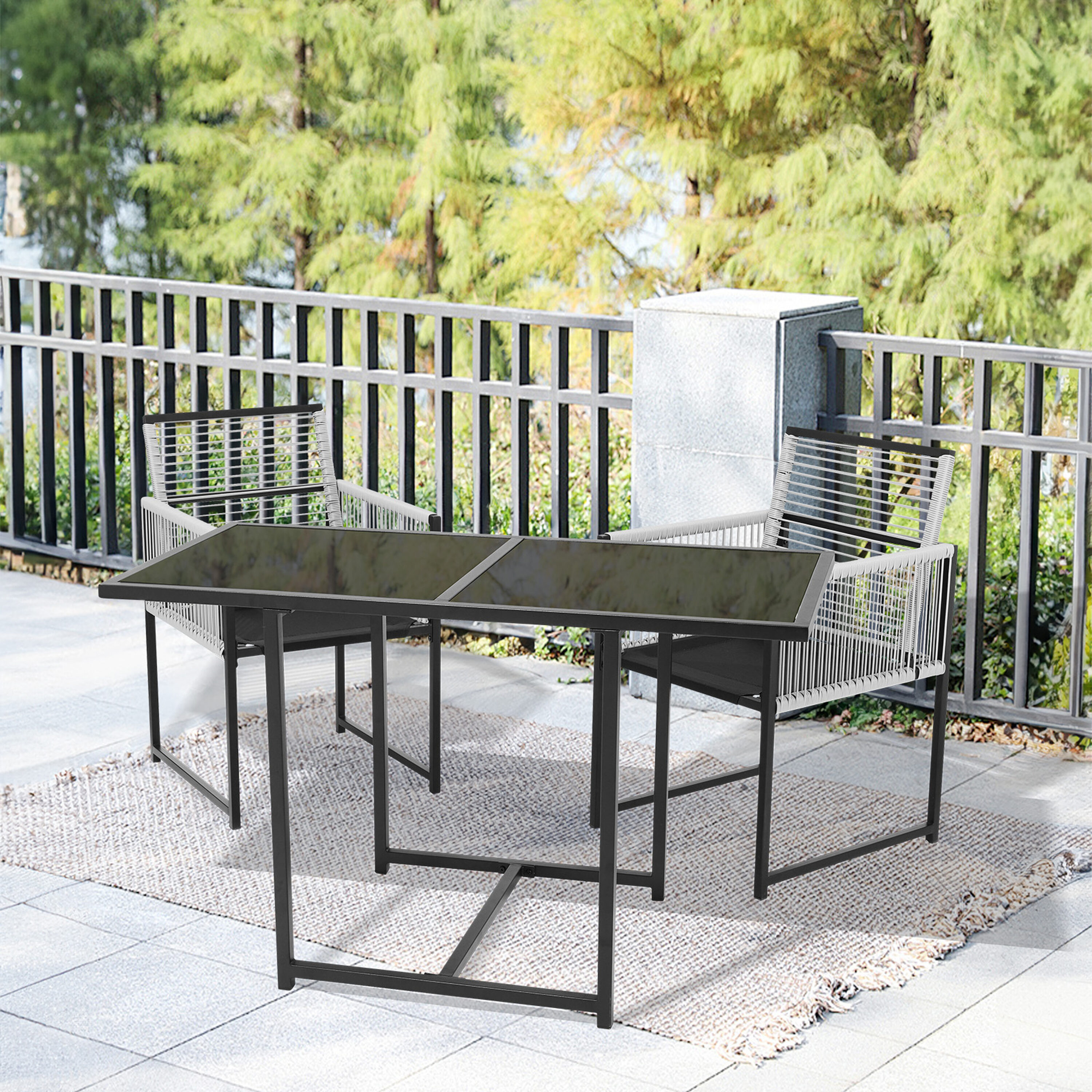 JEAREY TSLZHTJ-BK Patio-Dining-Sets - View #10