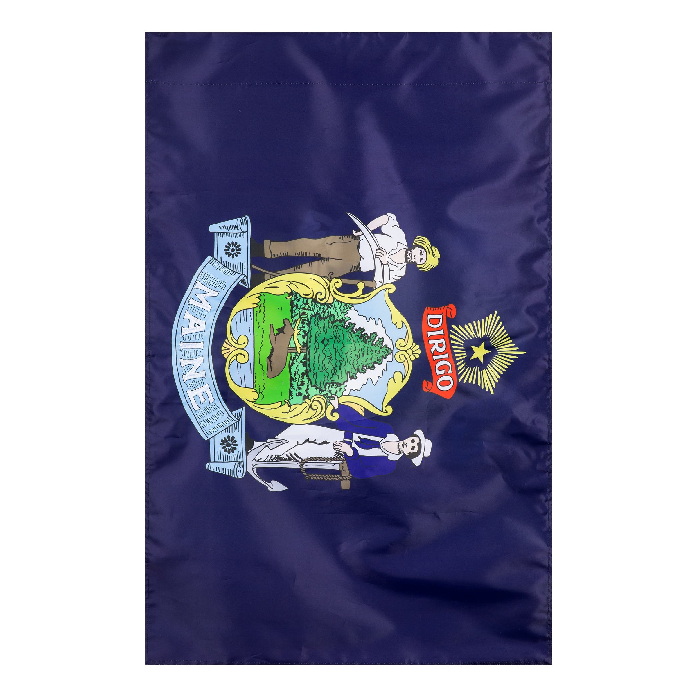 Style Selections ZLW1510418 2 W x 4 H Maine State House flag