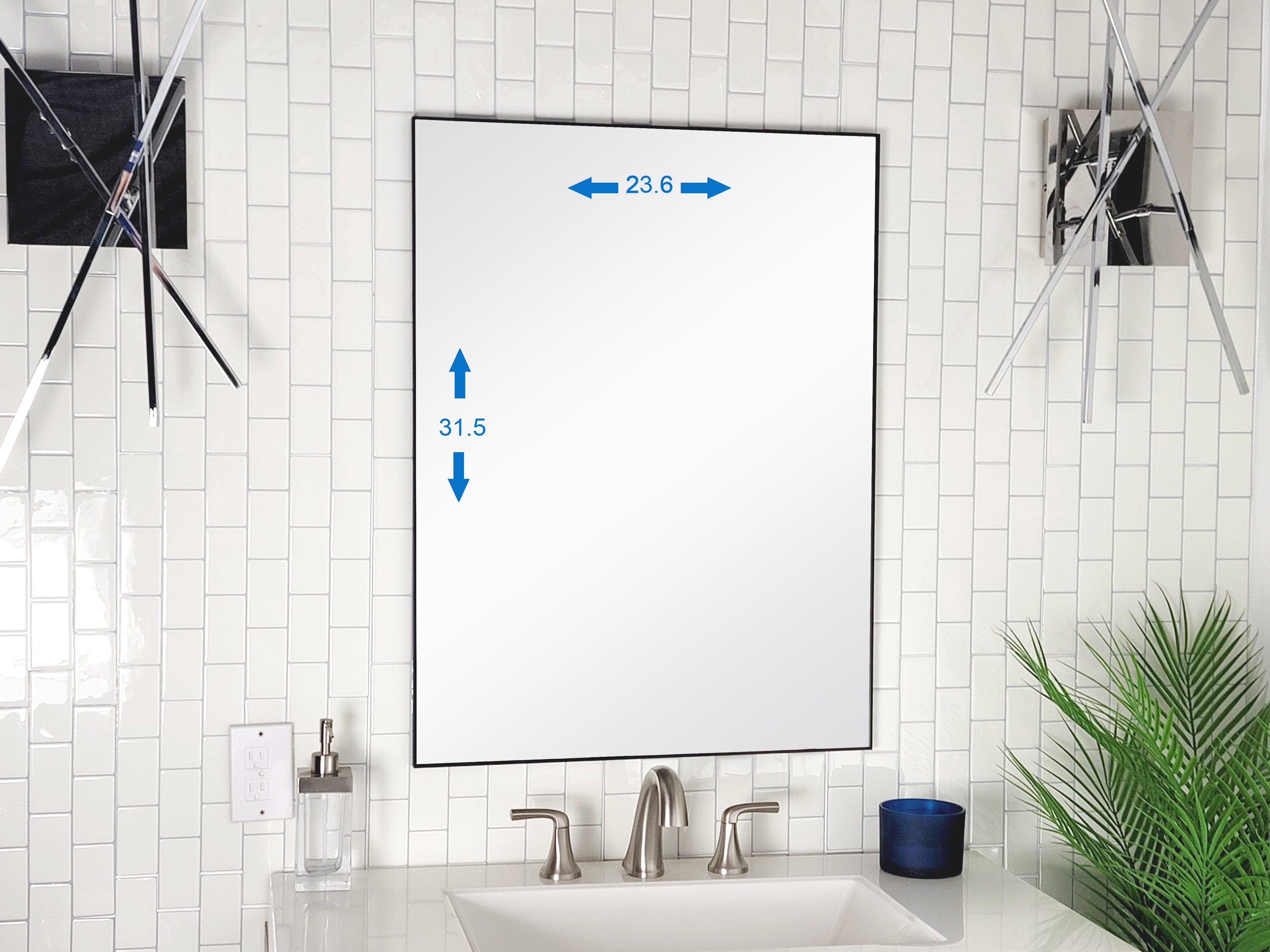 Decor Wonderland B0061LK60 Framed-Bath-Mirrors - View #7