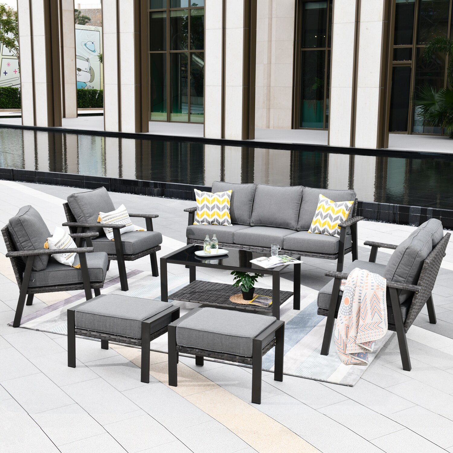XIZZI XIHWF203 Patio-Conversation-Sets - View #2