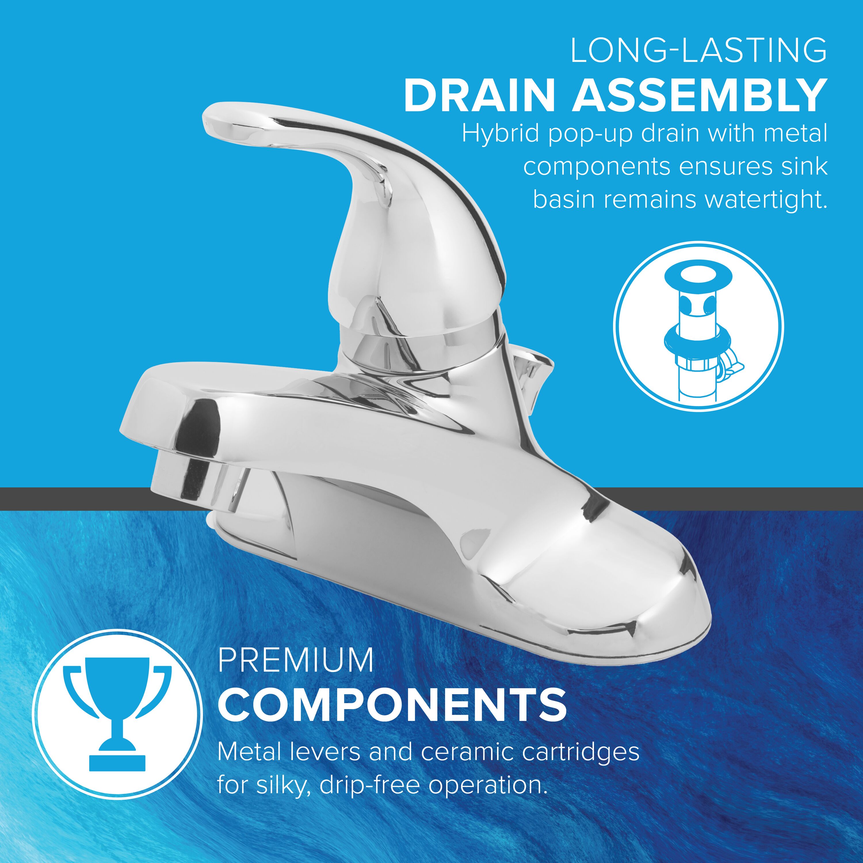 Niagara Conservation N-SLSA-LF12-CH-50-US Lavatory-Faucets - View #4