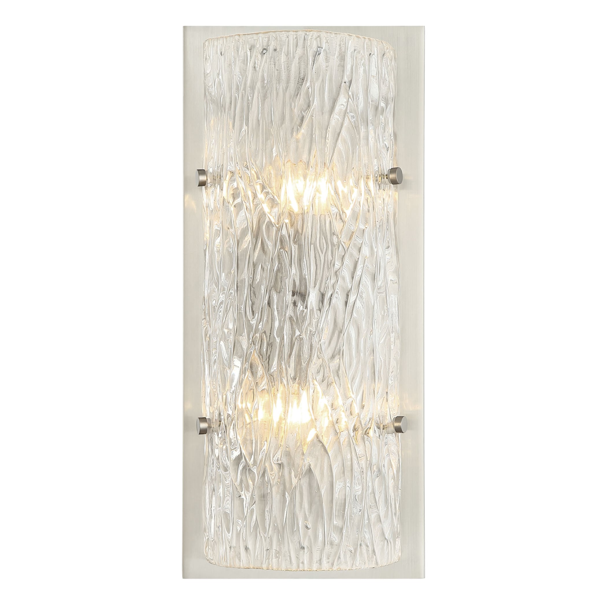 Varaluz 376W02BN Morgan 7.5-in W 2 -Light Multiple colors Glam Wall Sconce