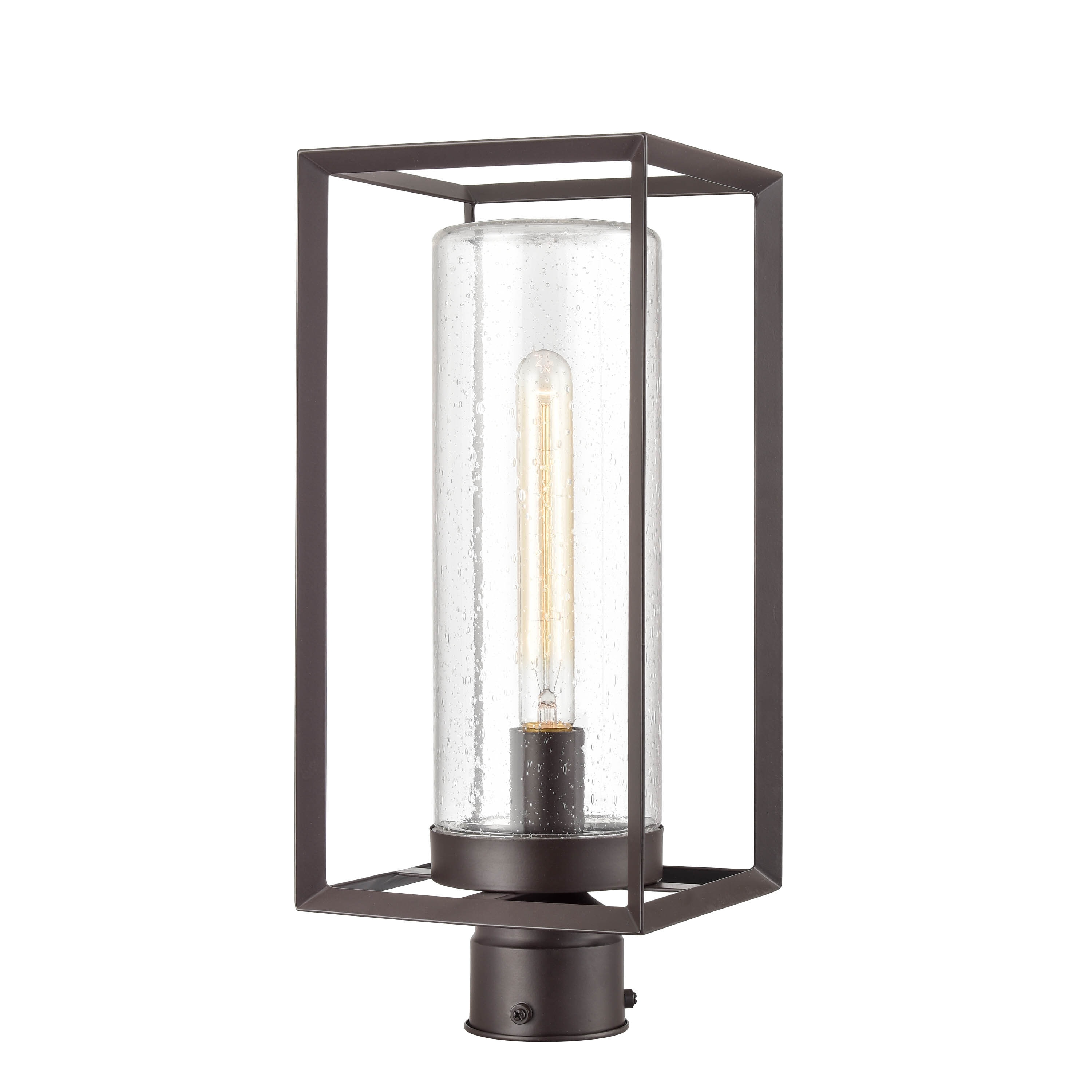 Millennium Lighting Wheatland 17.625-in Powder Coat Bronze Transitional ...