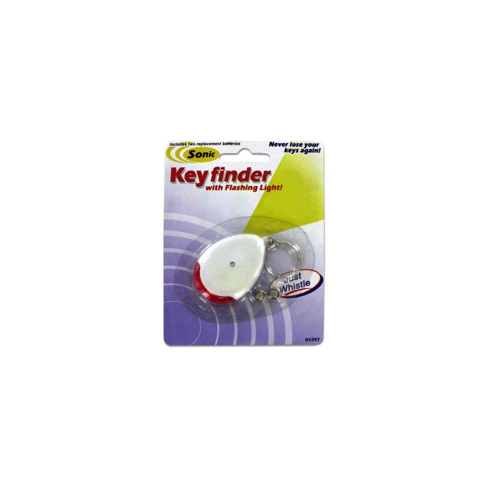  KOLIM18892 Sonic sound key chain finder with flashing light- Pack of 48