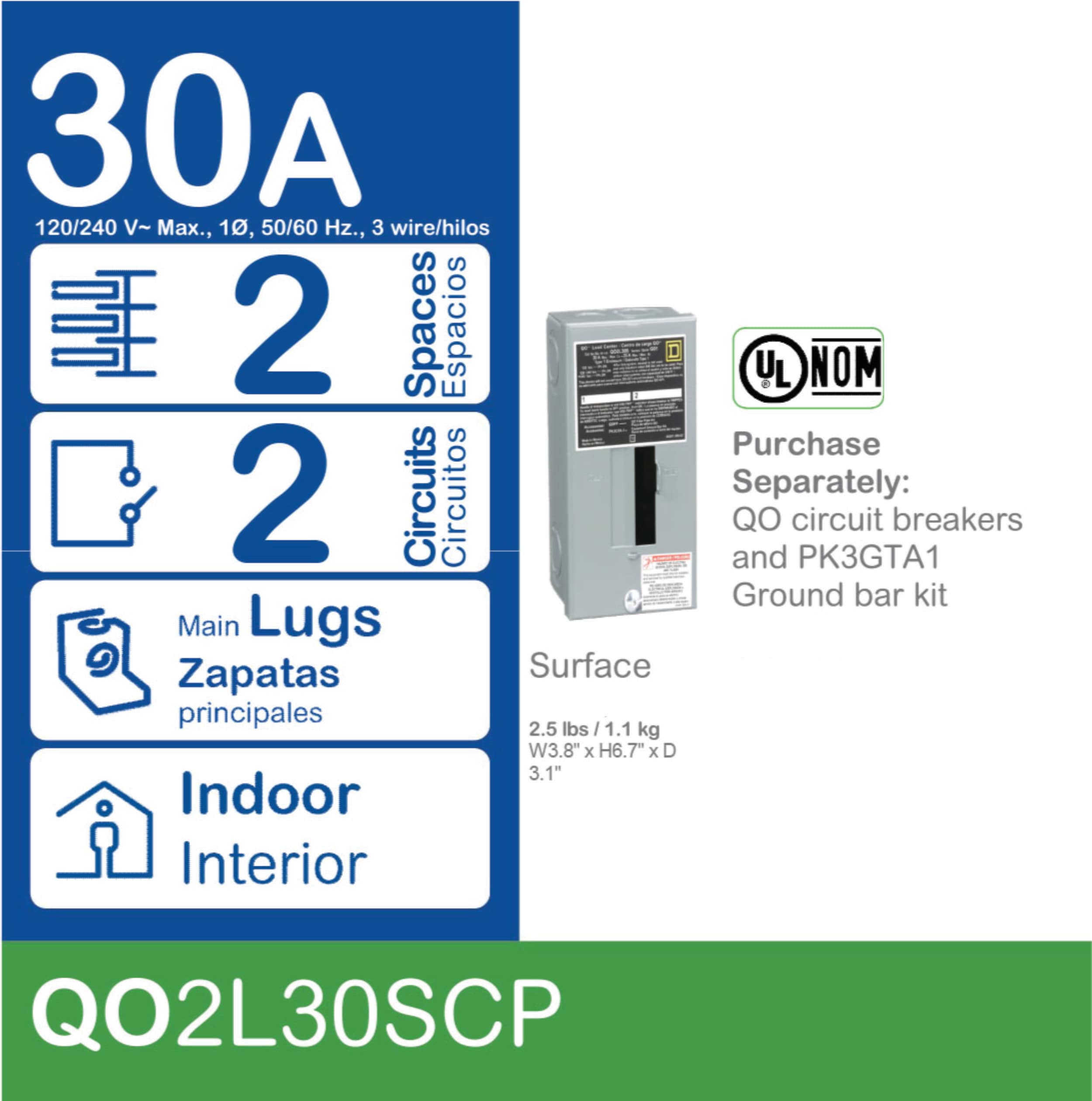 Square D QO2L30SCP Load-Centers - View #4
