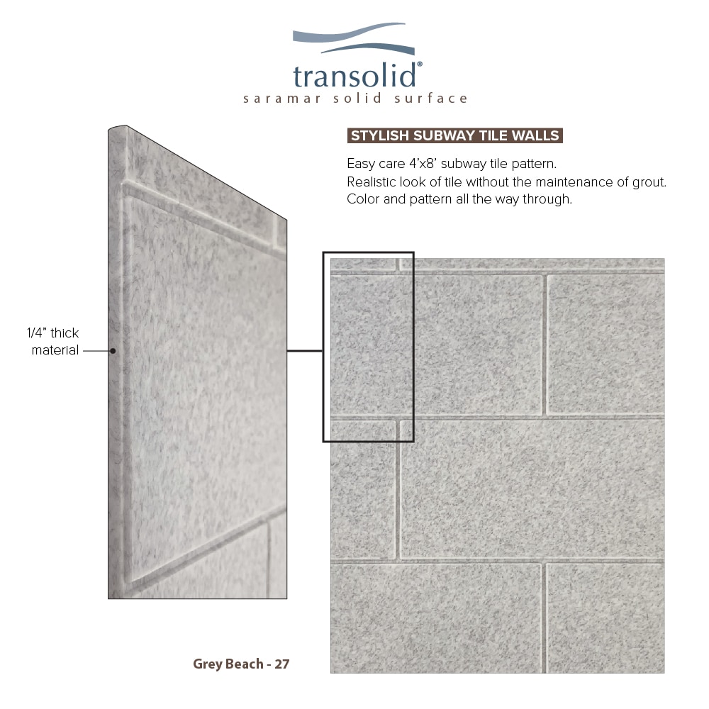 Transolid SWK603696-27 Shower-Wall-Surrounds - View #6