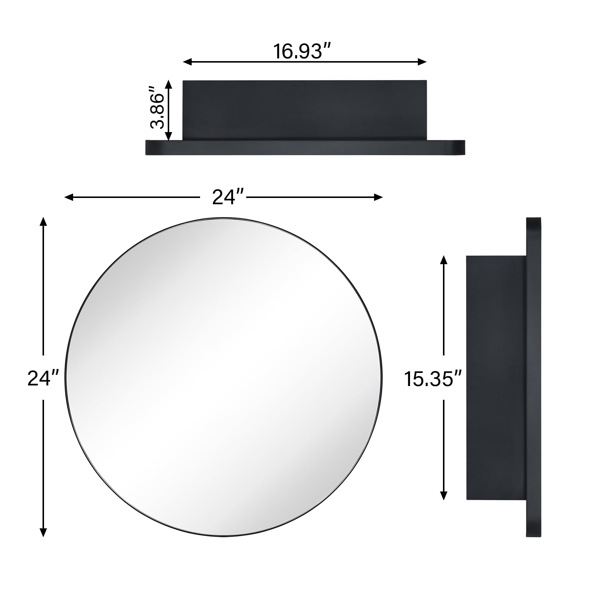 TEHOME GC-00756 Bathroom-Medicine-Cabinets - View #9