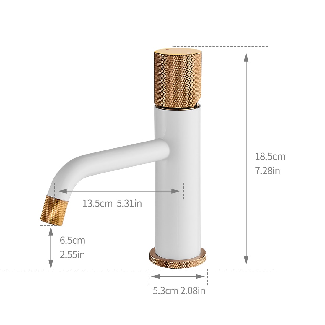 WELLFOR QJ-K-113111WR Lavatory-Faucets - View #2