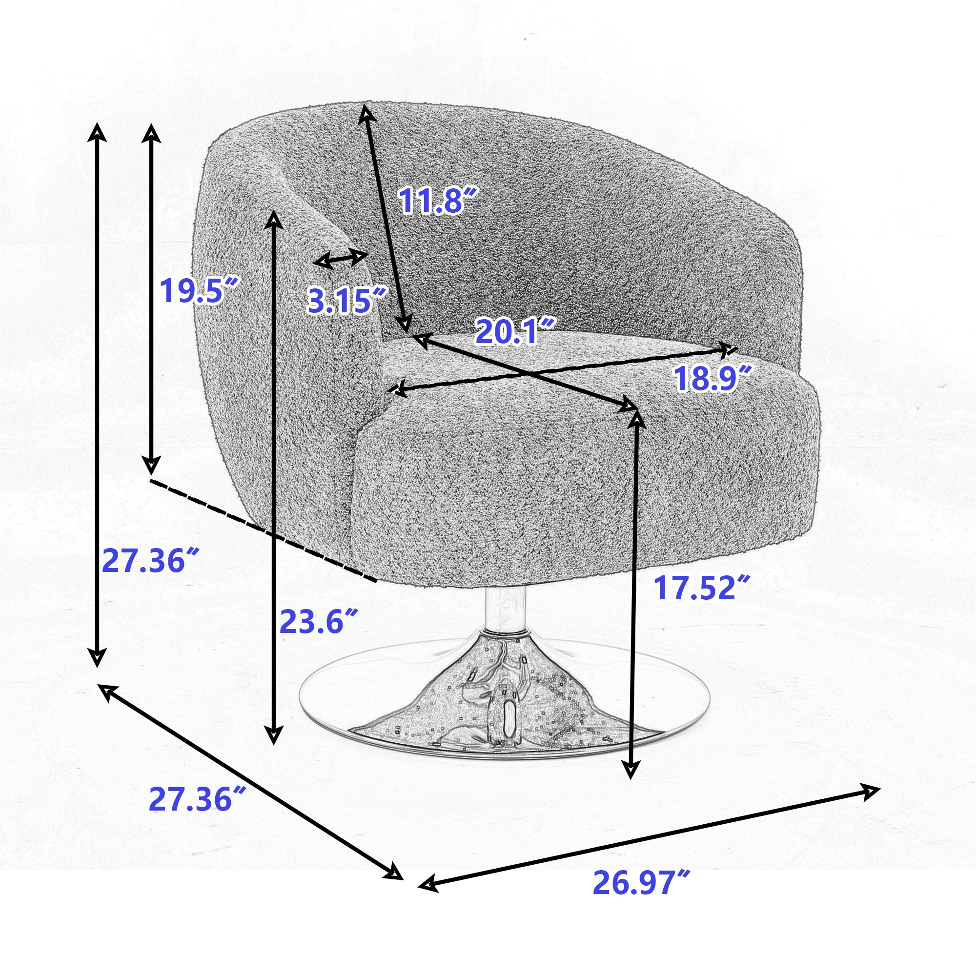 ModernLuxe L-W527142882 chairs - View #2