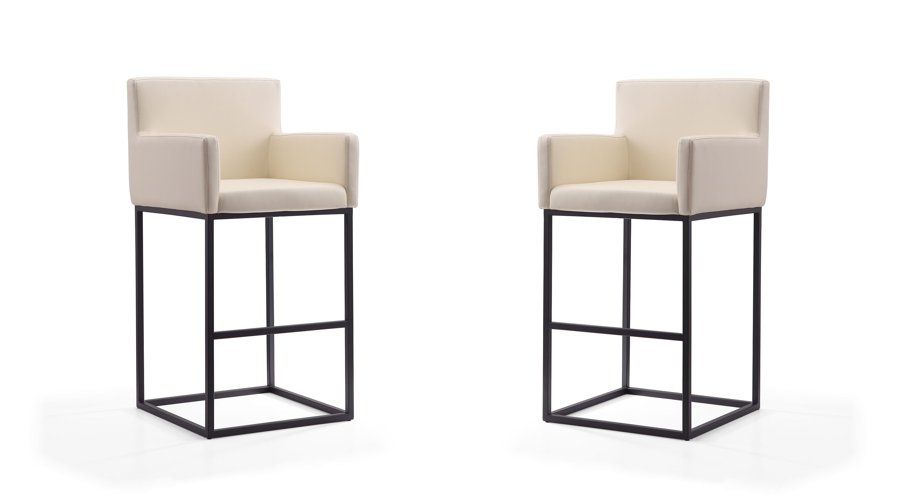 Manhattan Comfort 2-BS017-CR stools - View #2