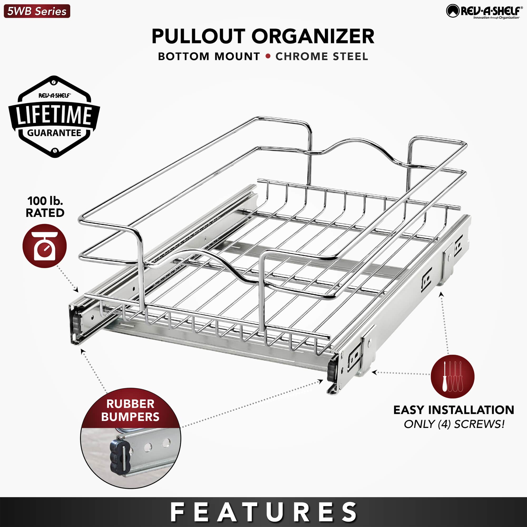 Rev-A-Shelf 167705 Pull-Out-Cabinet-Baskets - View #3