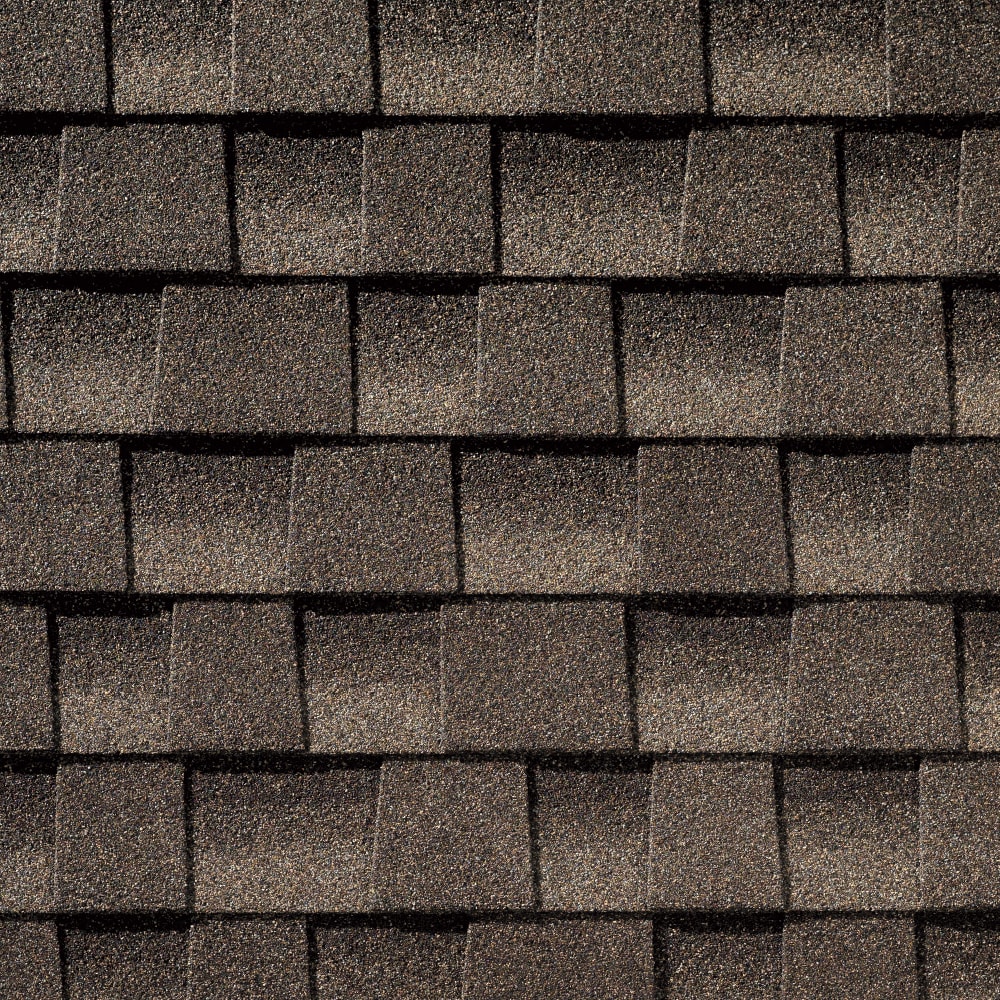 GAF Timberline HDZ Mission Brown Algae Resistant Architectural Roof Shingles ( 33.33-sq ft per Bundle ) #0489477