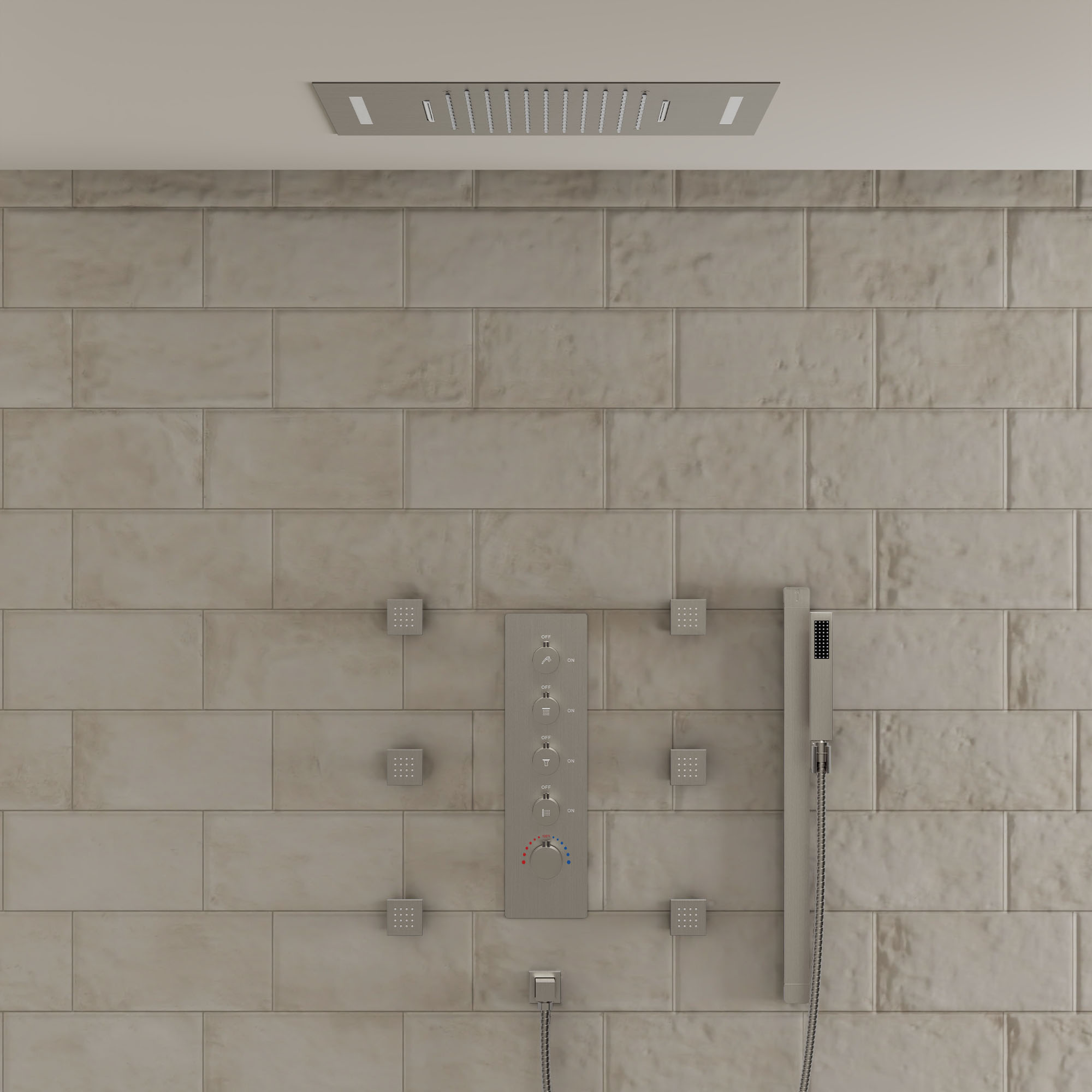GRANDJOY SGF10GJ-25-BN23 Tub-Shower-Faucets - View #2