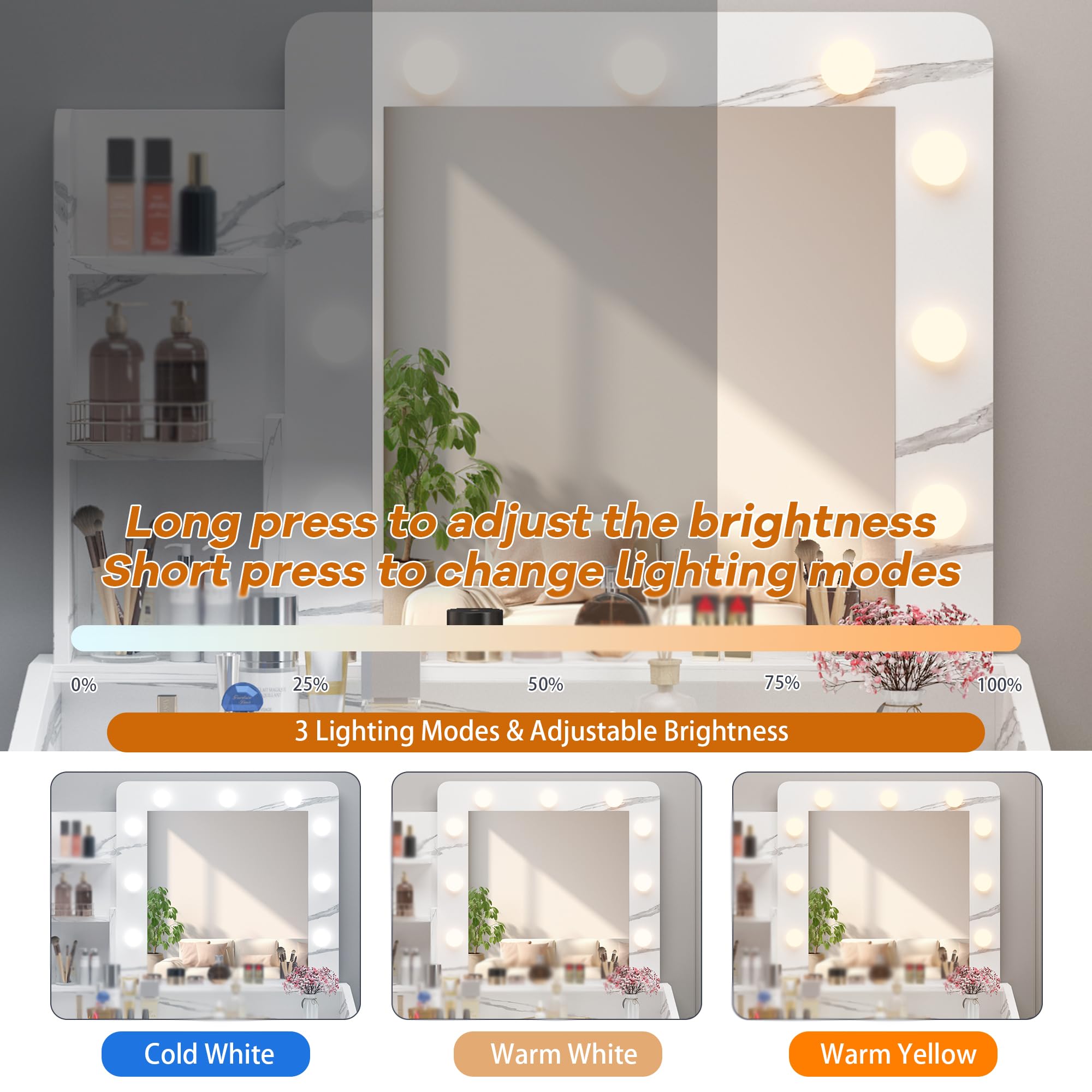 GarveeLife LSLX0401SZT070 Bedroom-Vanities - View #4