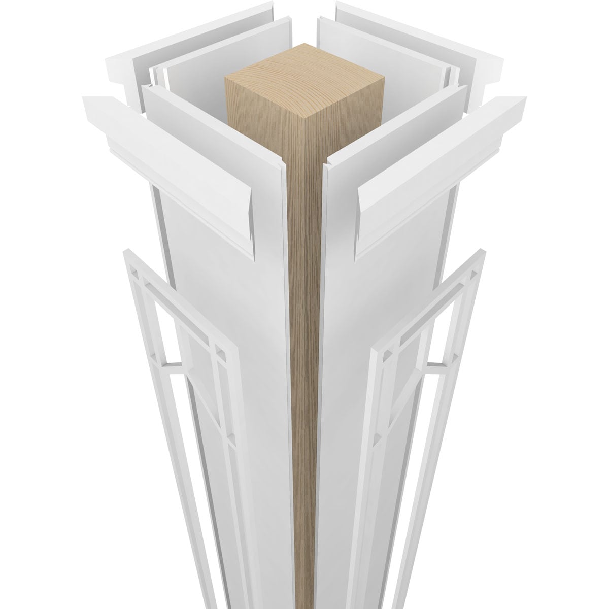 Ekena Millwork CC0808ENSHKPRPR Column-Wraps - View #7