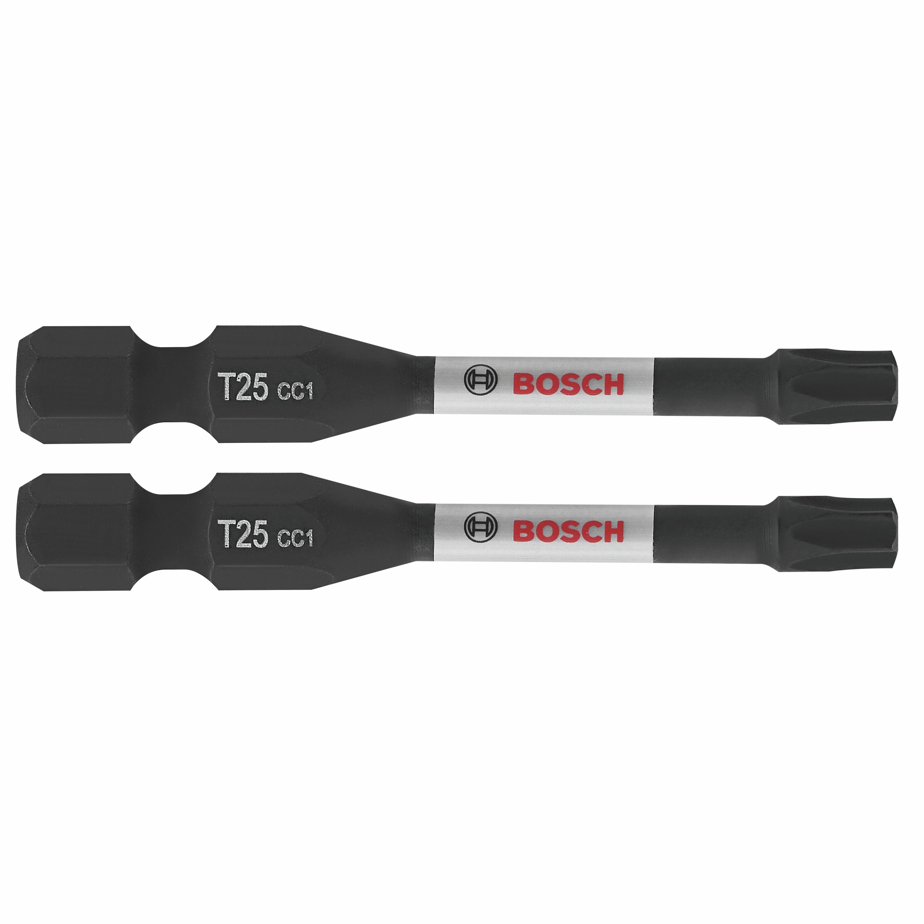 Bosch ITDT25202 Driven 1/4-in x 2-in Torx Impact Driver Bit 2 -Piece