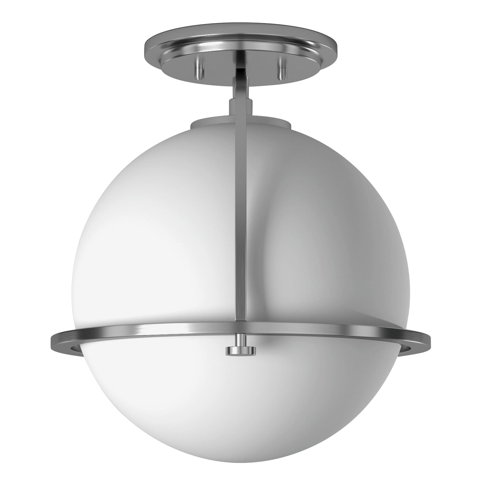 Hinkley Somerset 1 -Light 11.5-in Brushed Nickel Semi Flush