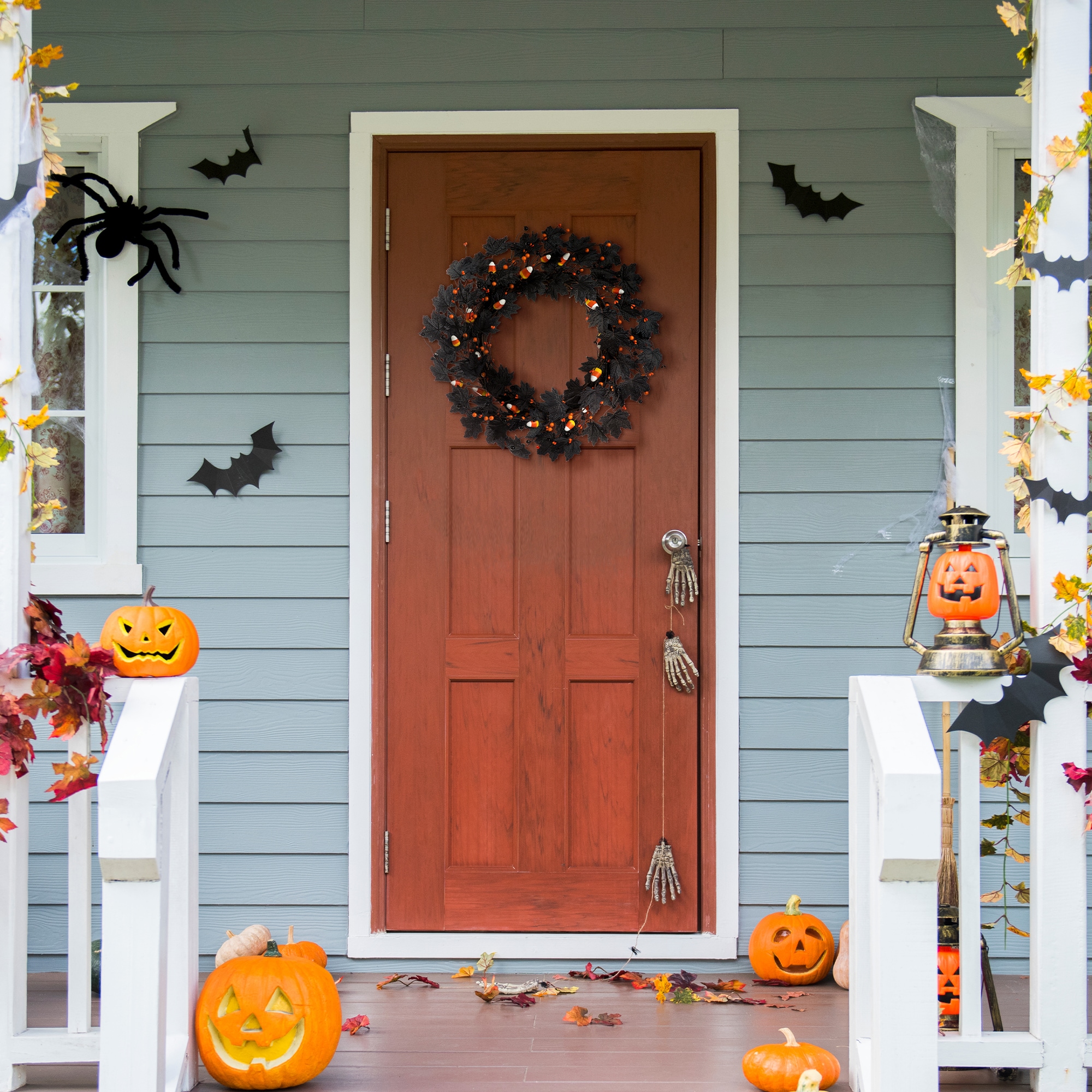 Glitzhome 2030100002 Table-Halloween-Decor - View #3