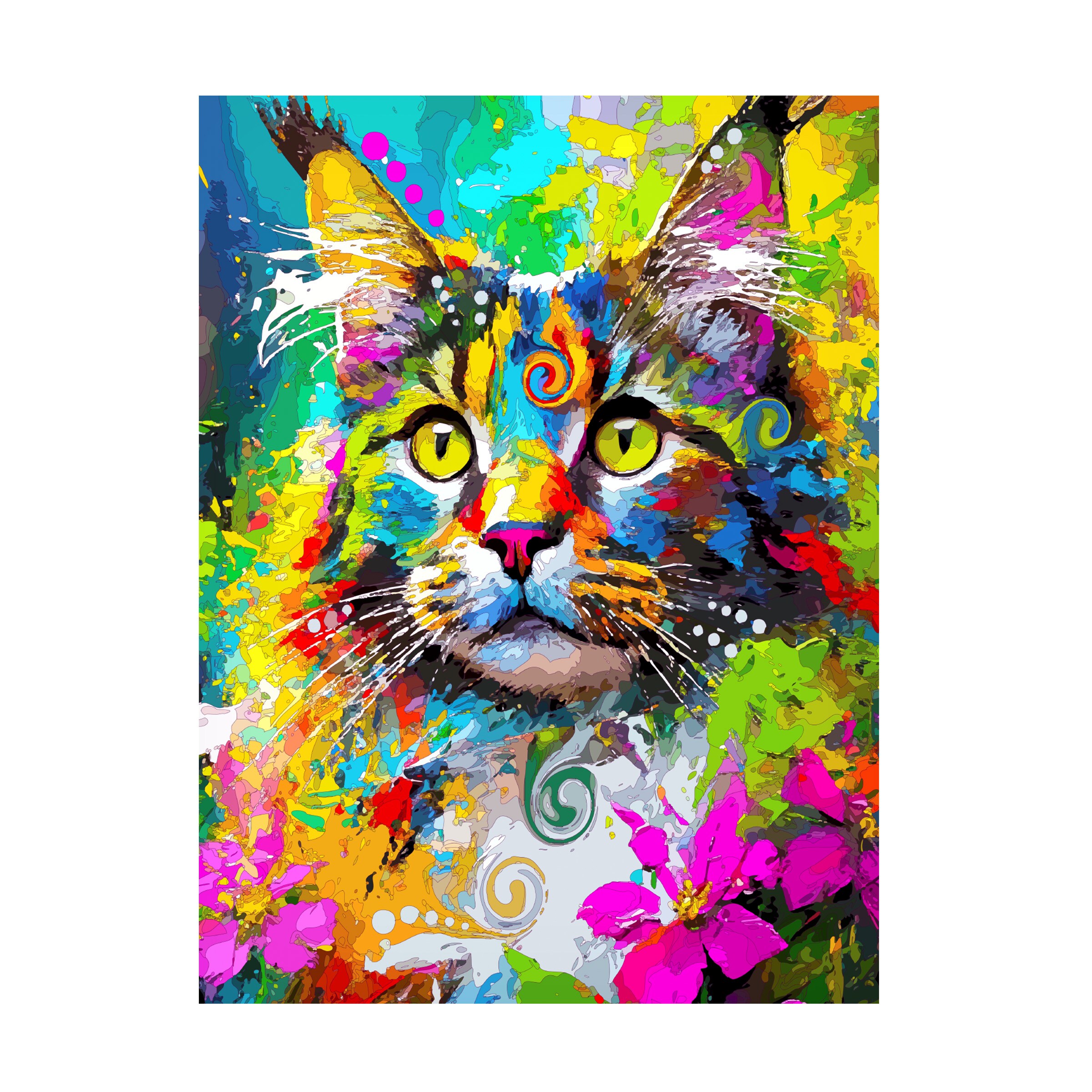 Trademark Fine Art Dean Russo 'The Maine Coon' Canvas Art