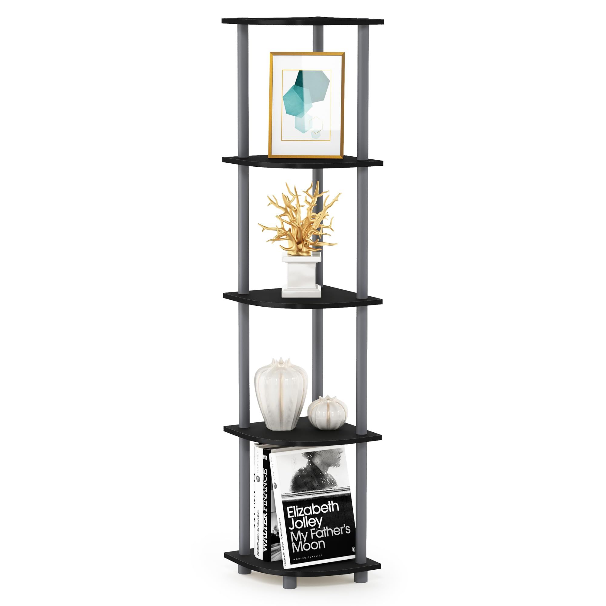 HomLux 99811BK/GY-A Free-Standing-Shelving - View #4