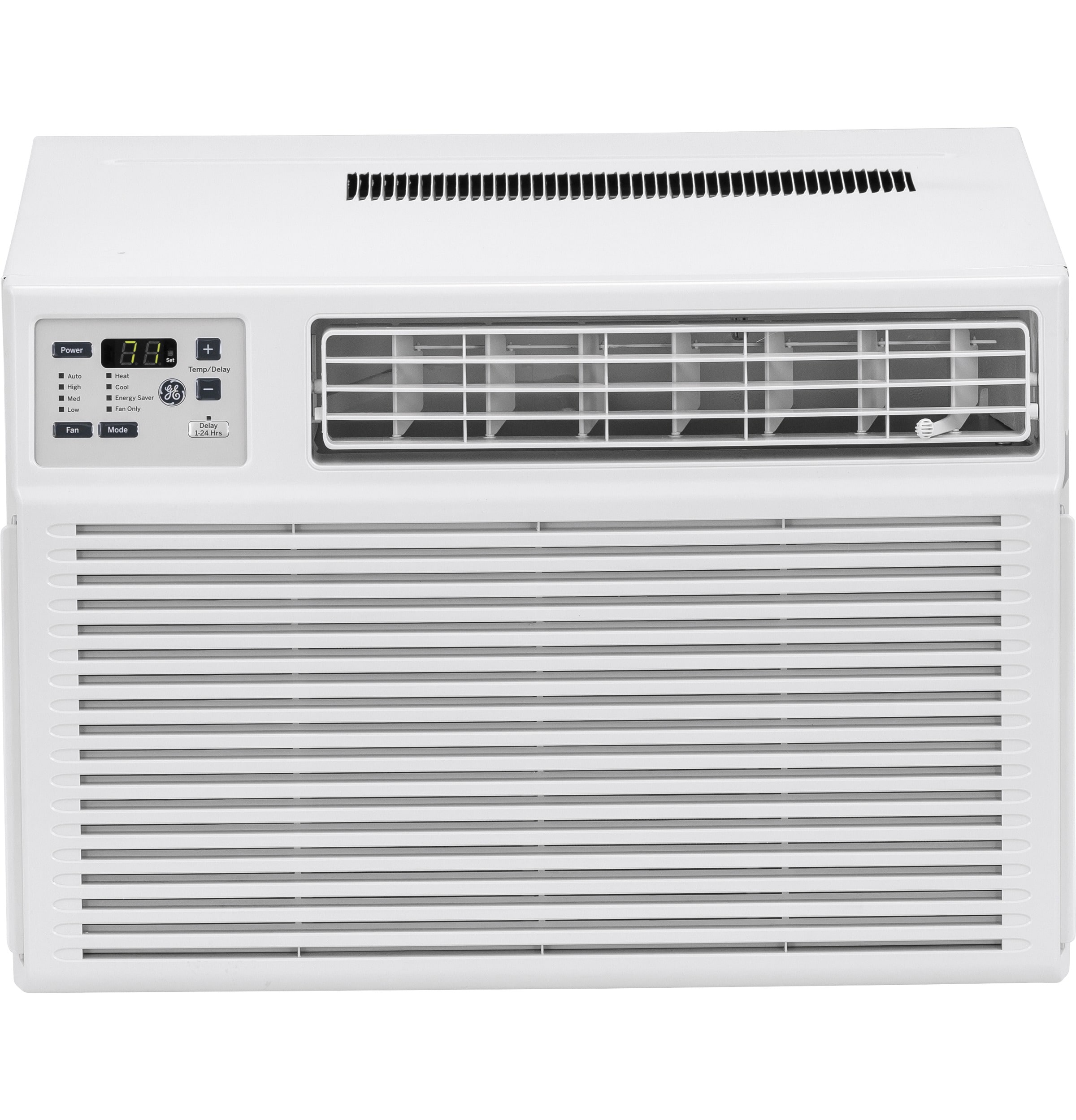 GE 999-sq ft Window Air Conditioner with Heater with Remote (230-Volt;  17600-BTU) in the Window Air Conditioners department at