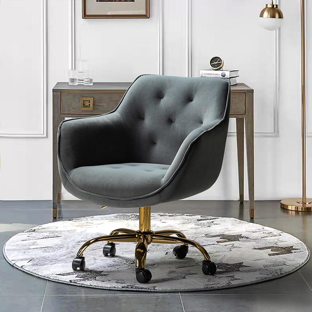 14 Karat Home OFDT0092-GREY Office-Chairs - View #2