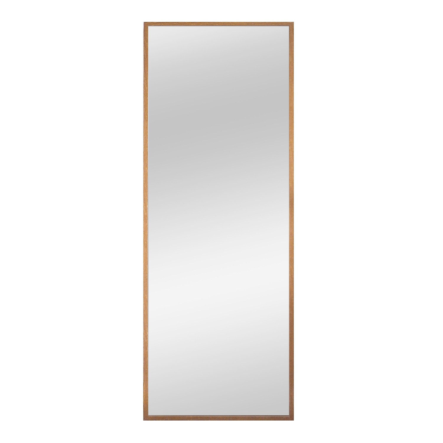 65-in W x 22-in H Natural Framed Full Length Floor Mirror at Lowes.com