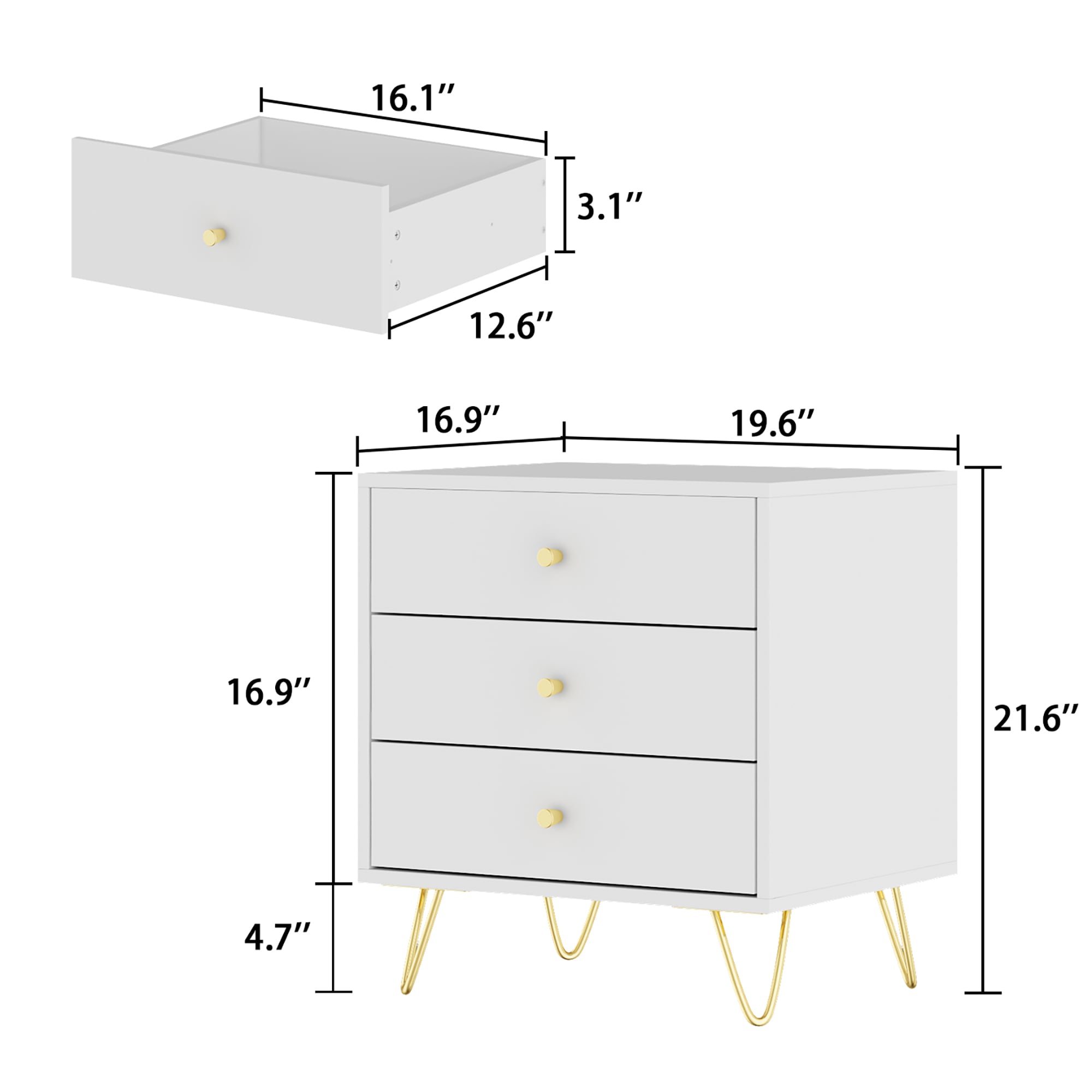 FUFU&GAGA LJY-KF210123-05 nightstands - View #10