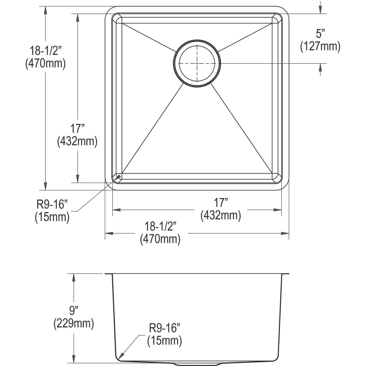 Elkay ECTRU17179T Kitchen-Sinks - View #13