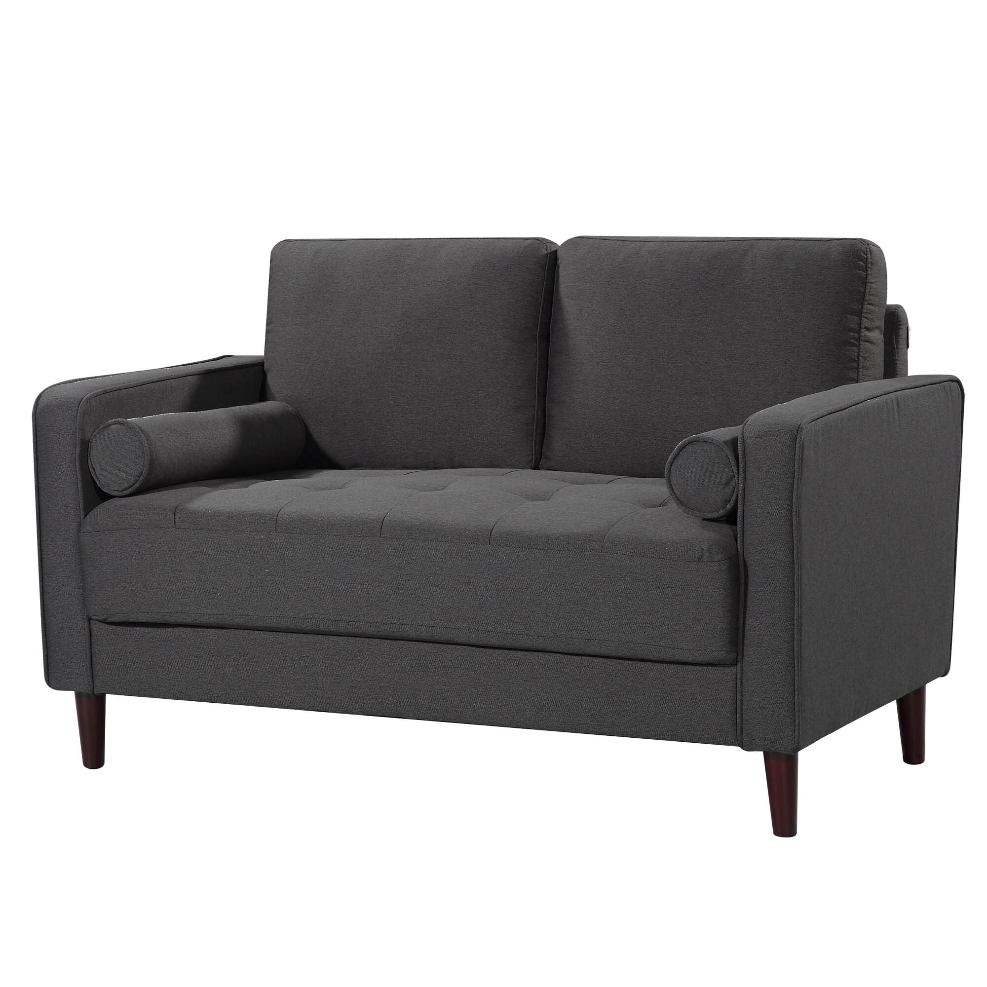 Lifestyle Solutions LSLA777HRGR Sofas-Loveseats - View #2