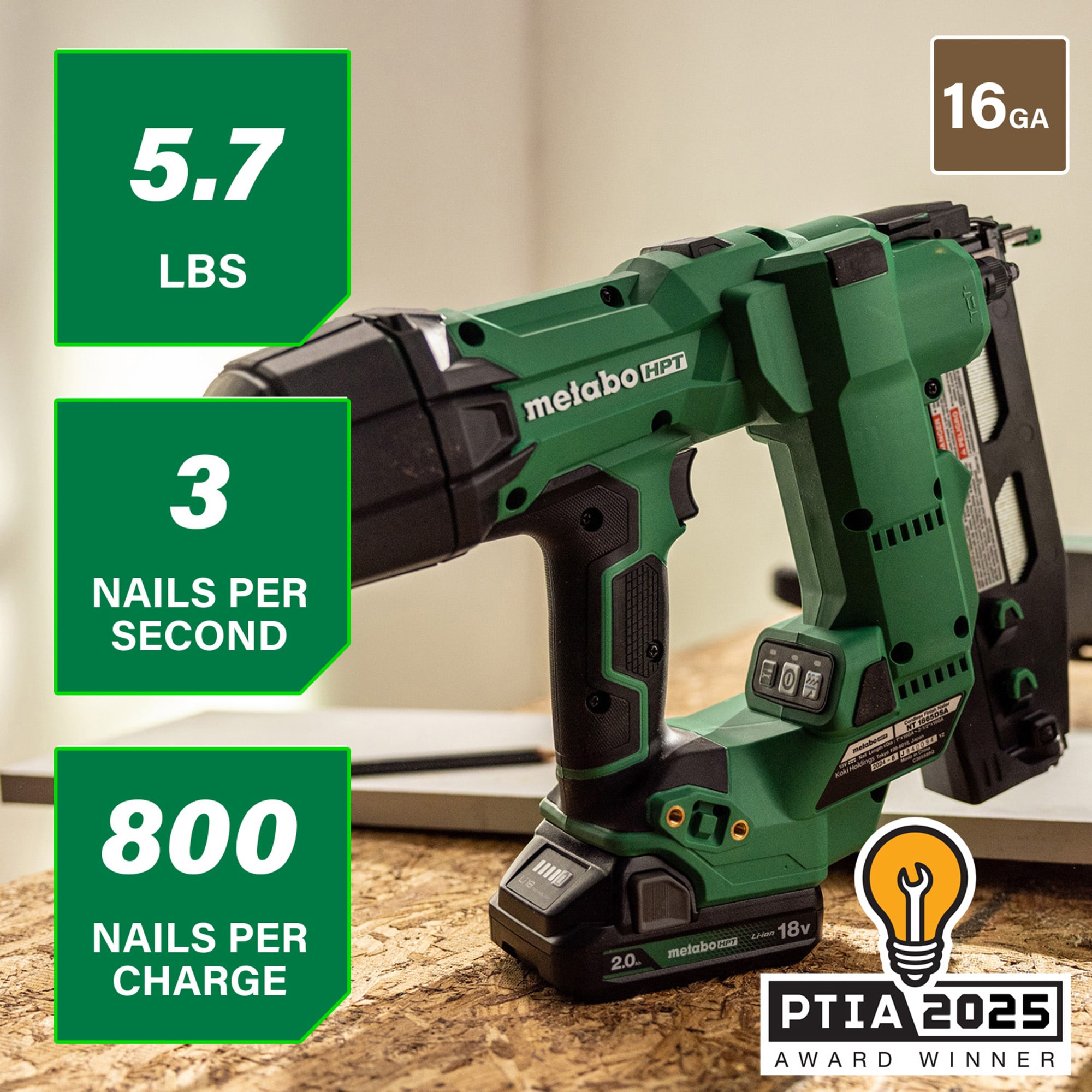 Metabo HPT NT1865DSAM Finish-Nailers - View #2