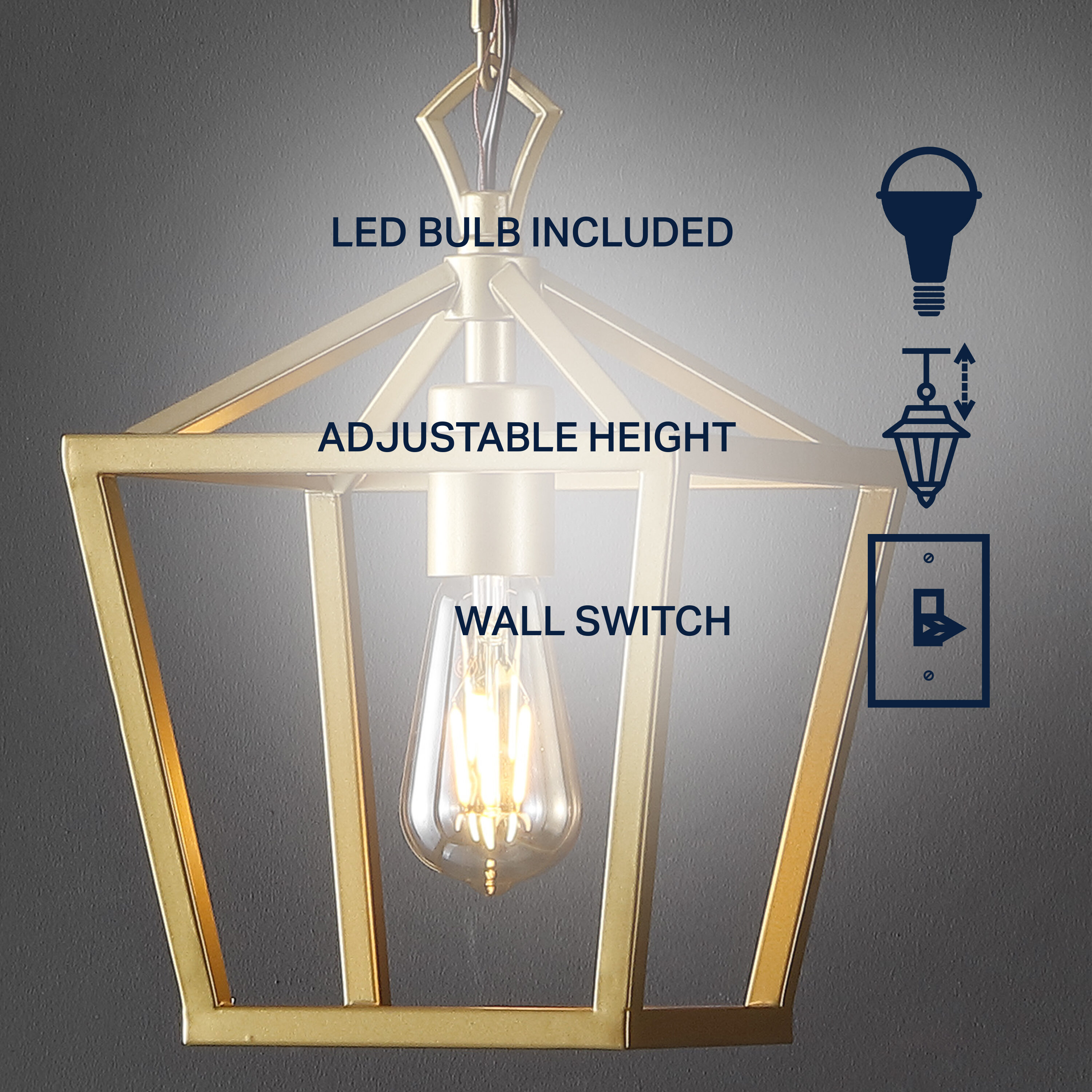 JONATHAN  Y JYL7618B Pendant-Lights - View #3