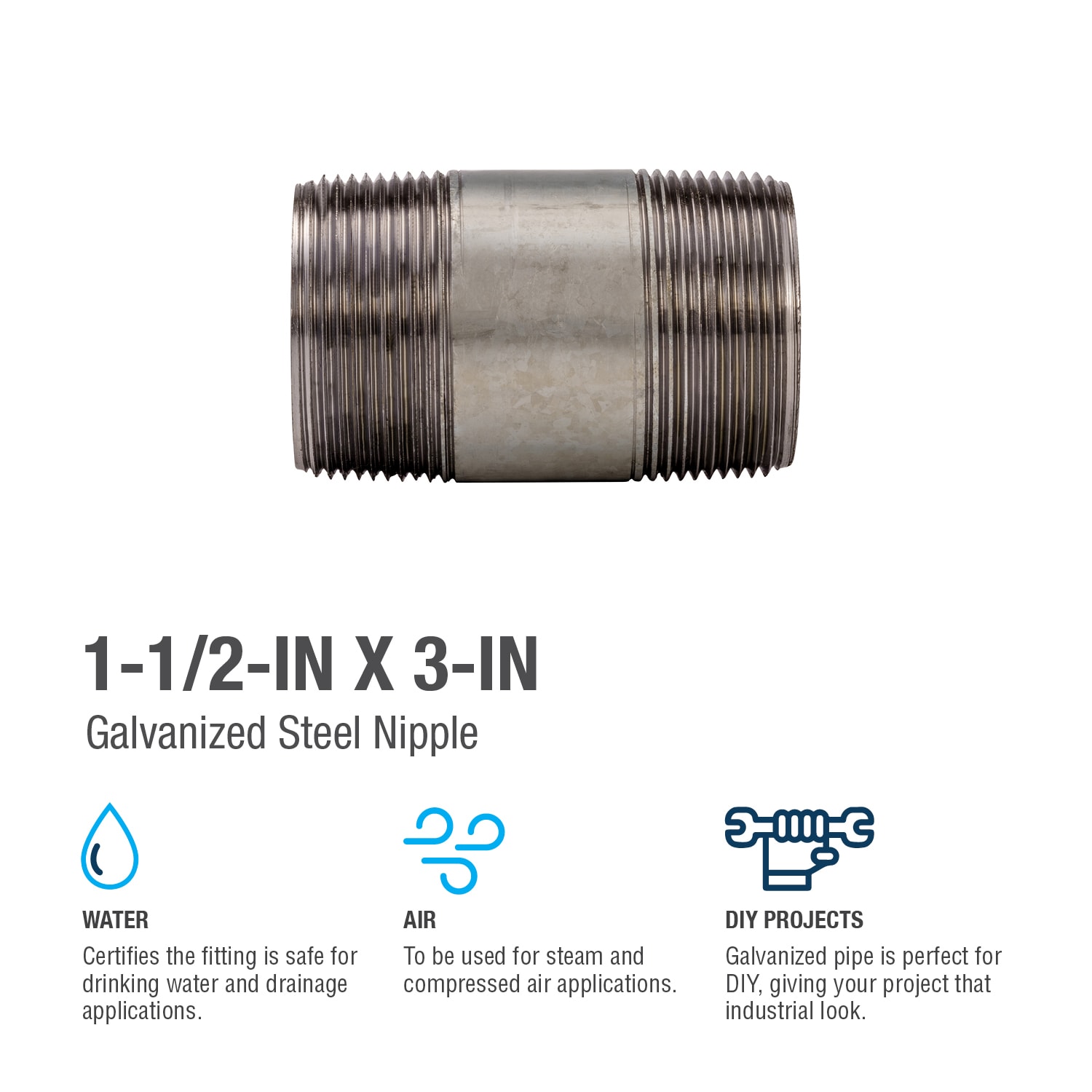 RELIABILT 10804 Galvanized-Fittings - View #6