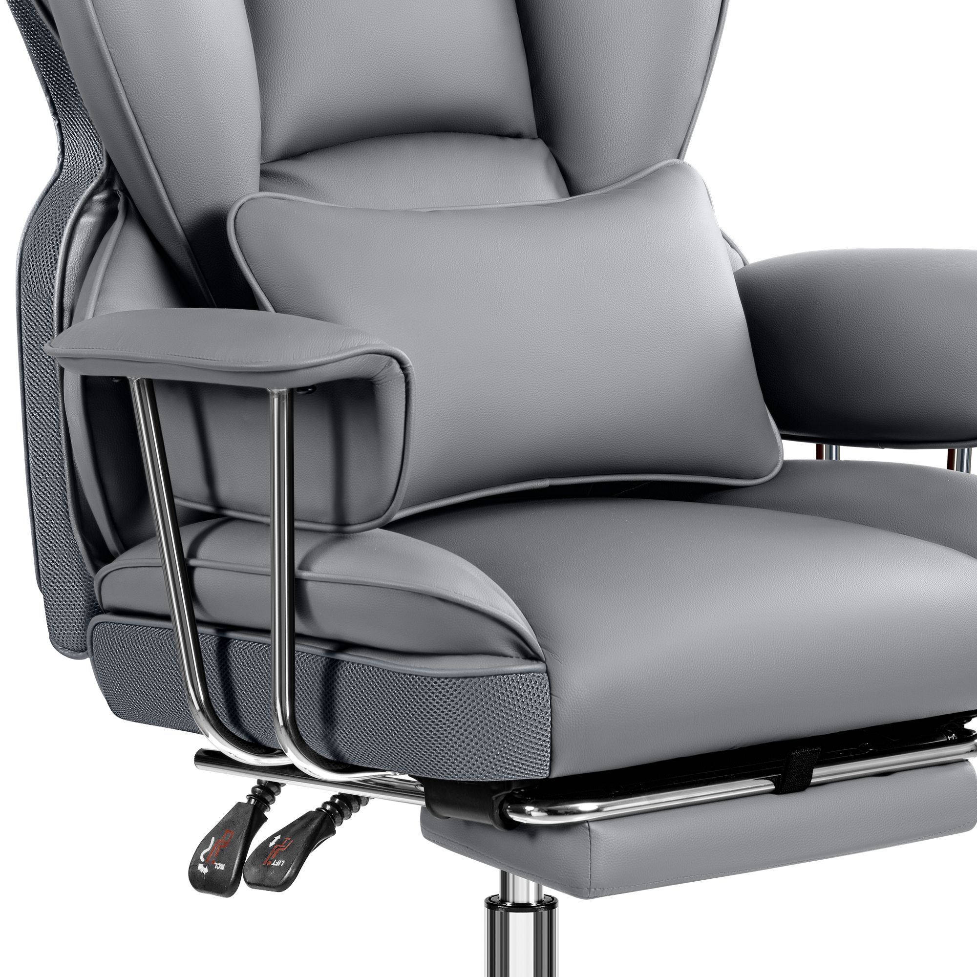 KERDOM 5055-GRAY Office-Chairs - View #7