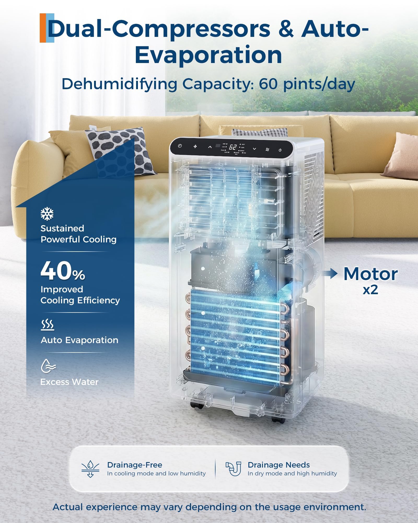 DEXSO ENCOREPHKBA17041 Portable-Air-Conditioners - View #3