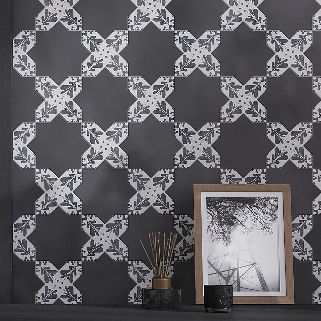 Apollo Tile MOR88BLKCRDEC Ceramic-Tile - View #6