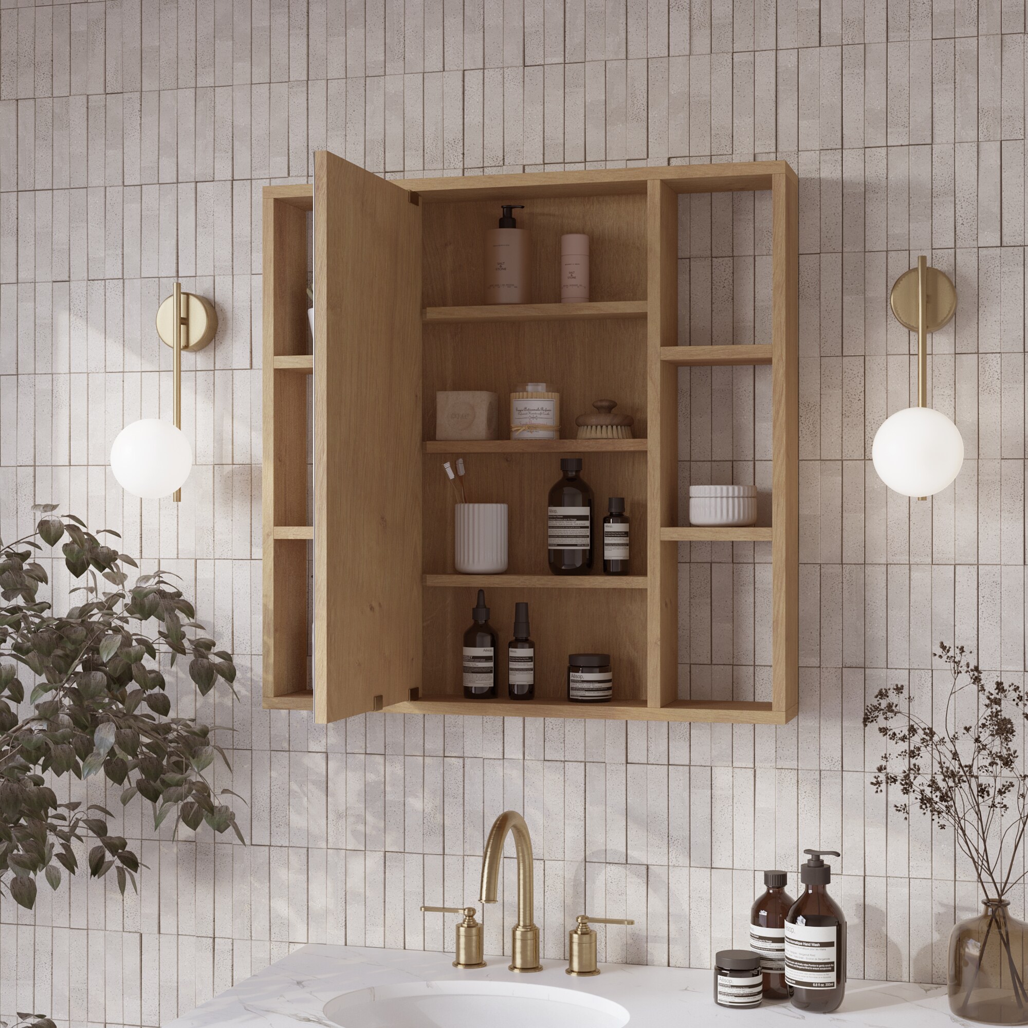 Wavecrest Designs 2-03-26-30-18000008 Bathroom-Medicine-Cabinets - View #2