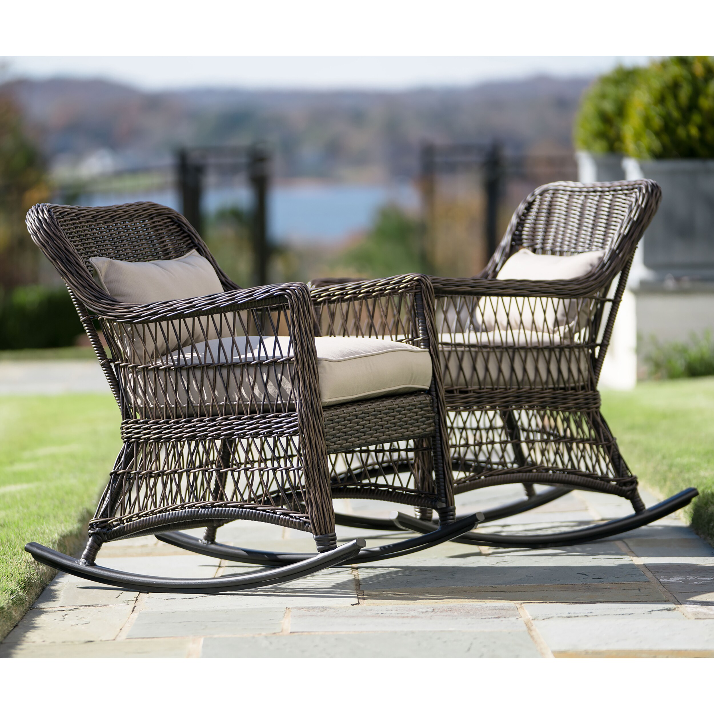 leisure made pearson outdoor rocking chairs