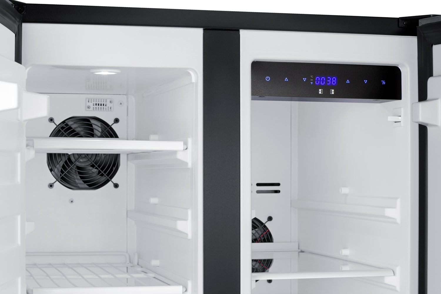 Summit MRF6BK2SSA Microwave & Refrigerator Combination with Allocator