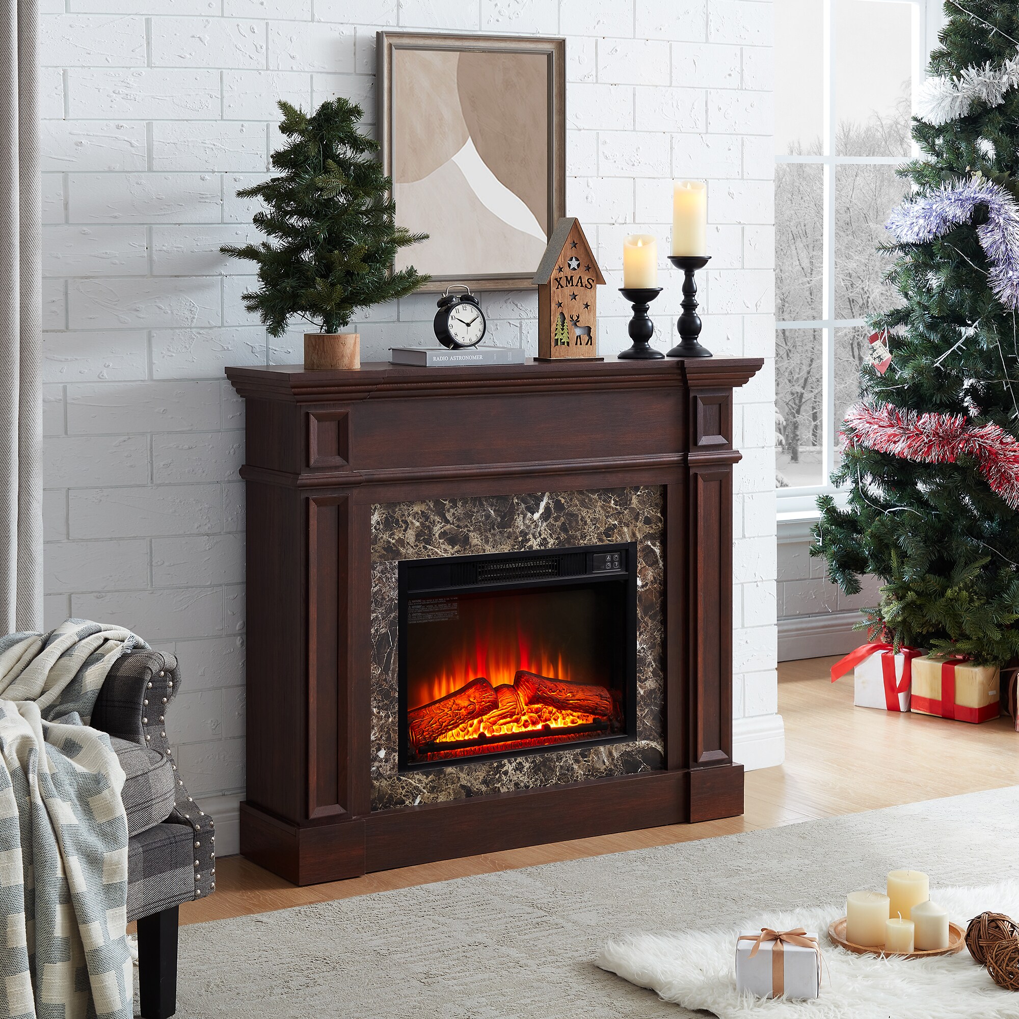 SINOFURN SYC070043GY Electric-Fireplaces - View #10