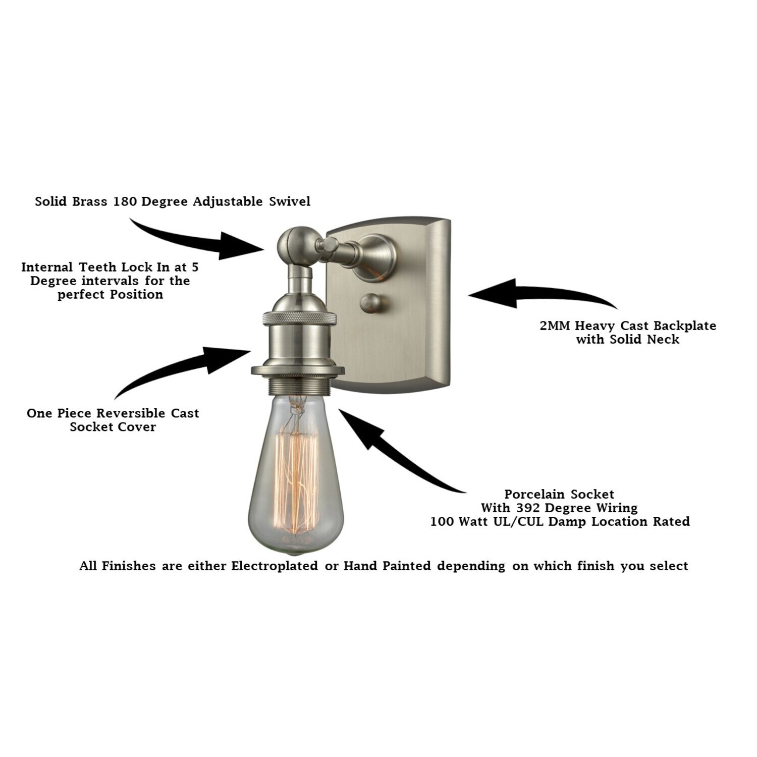 Innovations Lighting 516-1W-SN-G801 b090000 - View #6