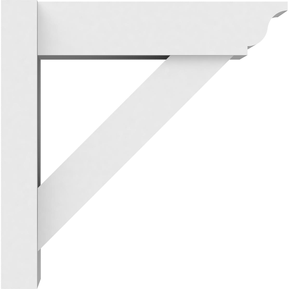 Ekena Millwork OUTP07X16X16TRA01 outlookers - View #3