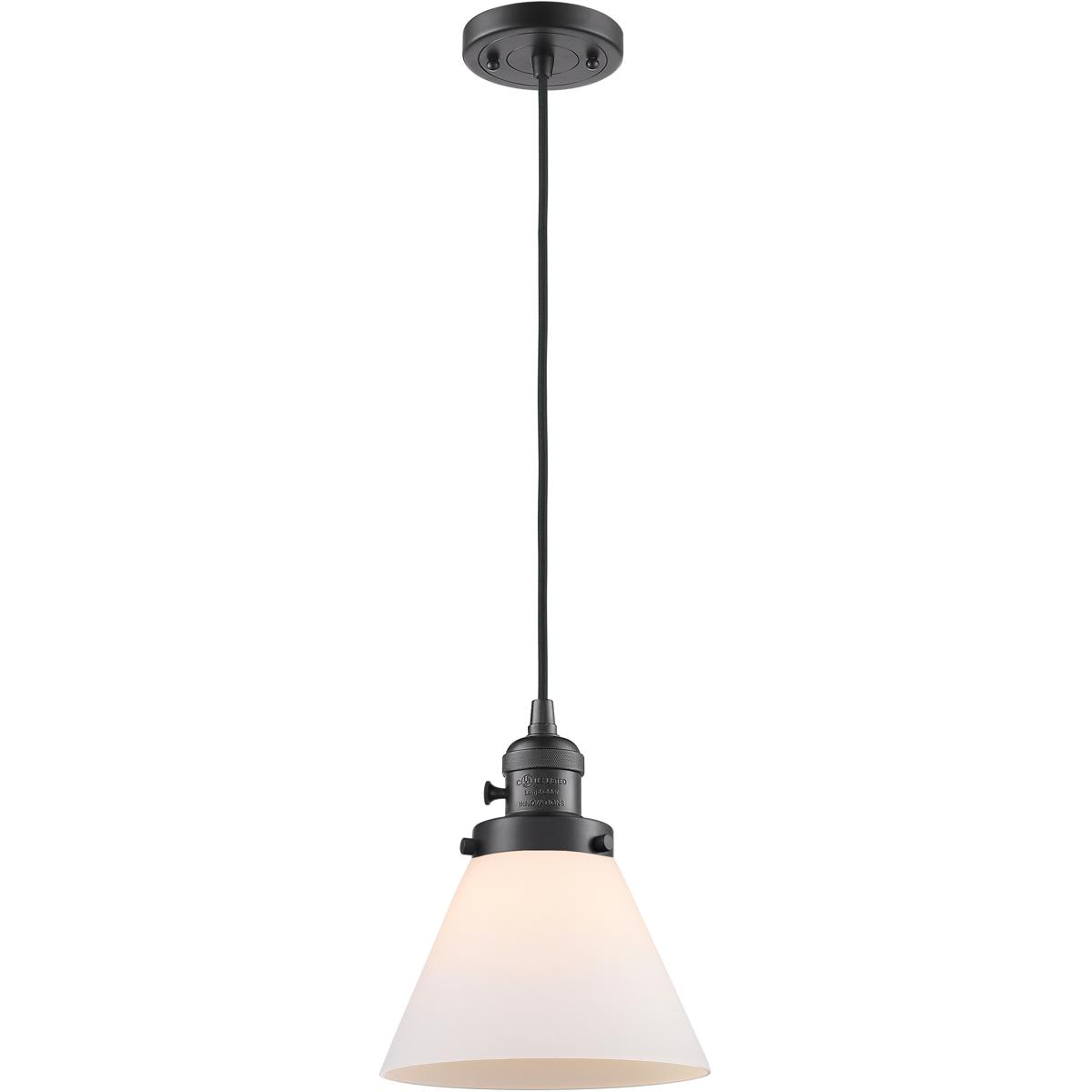 Innovations Lighting 2344012 201CSW-OB-G41-LED Franklin Restoration Cone Mini Pendant
